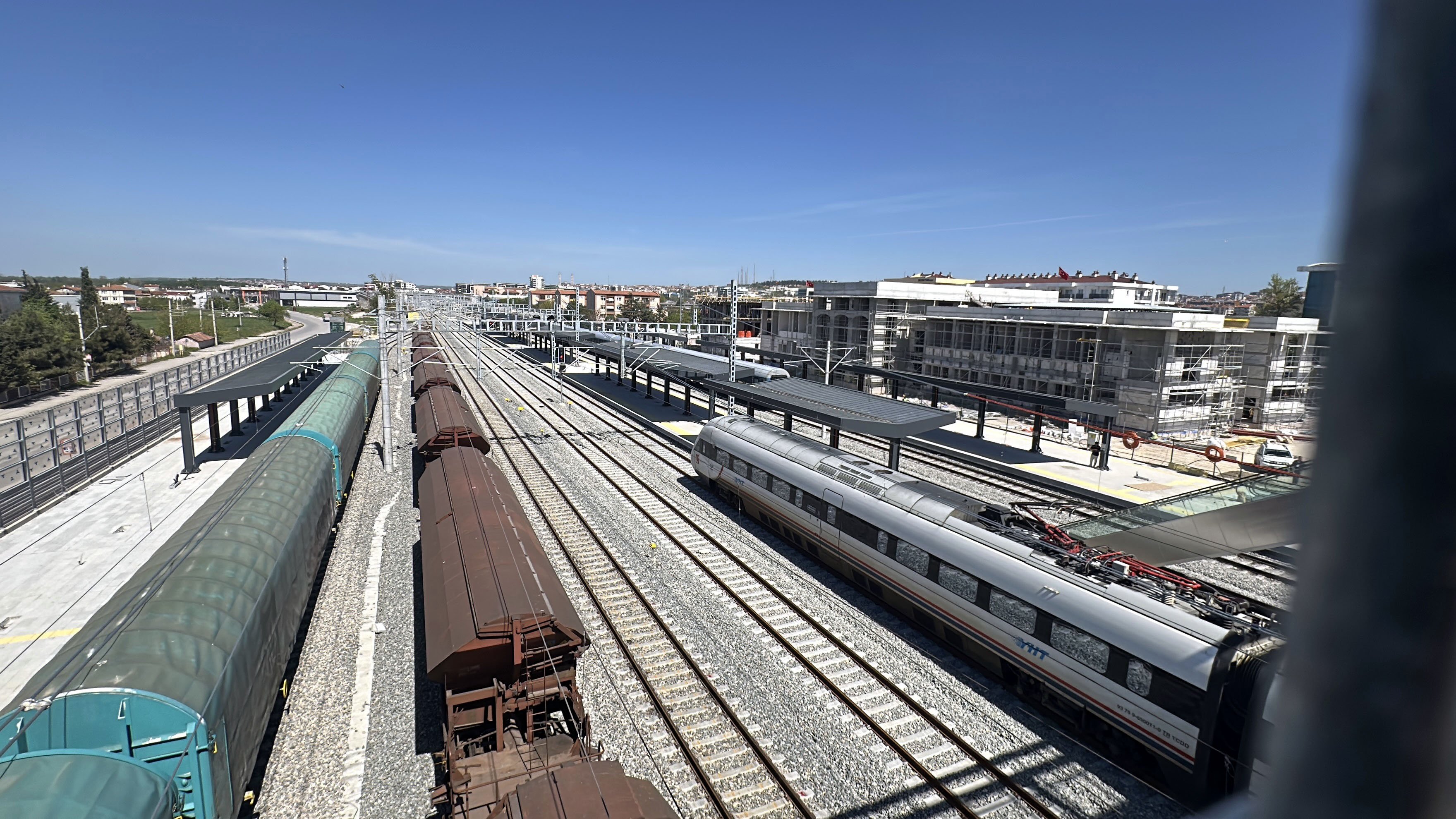 Halkalı-Kapıkule Hızlı Tren Projesi test sürüşü