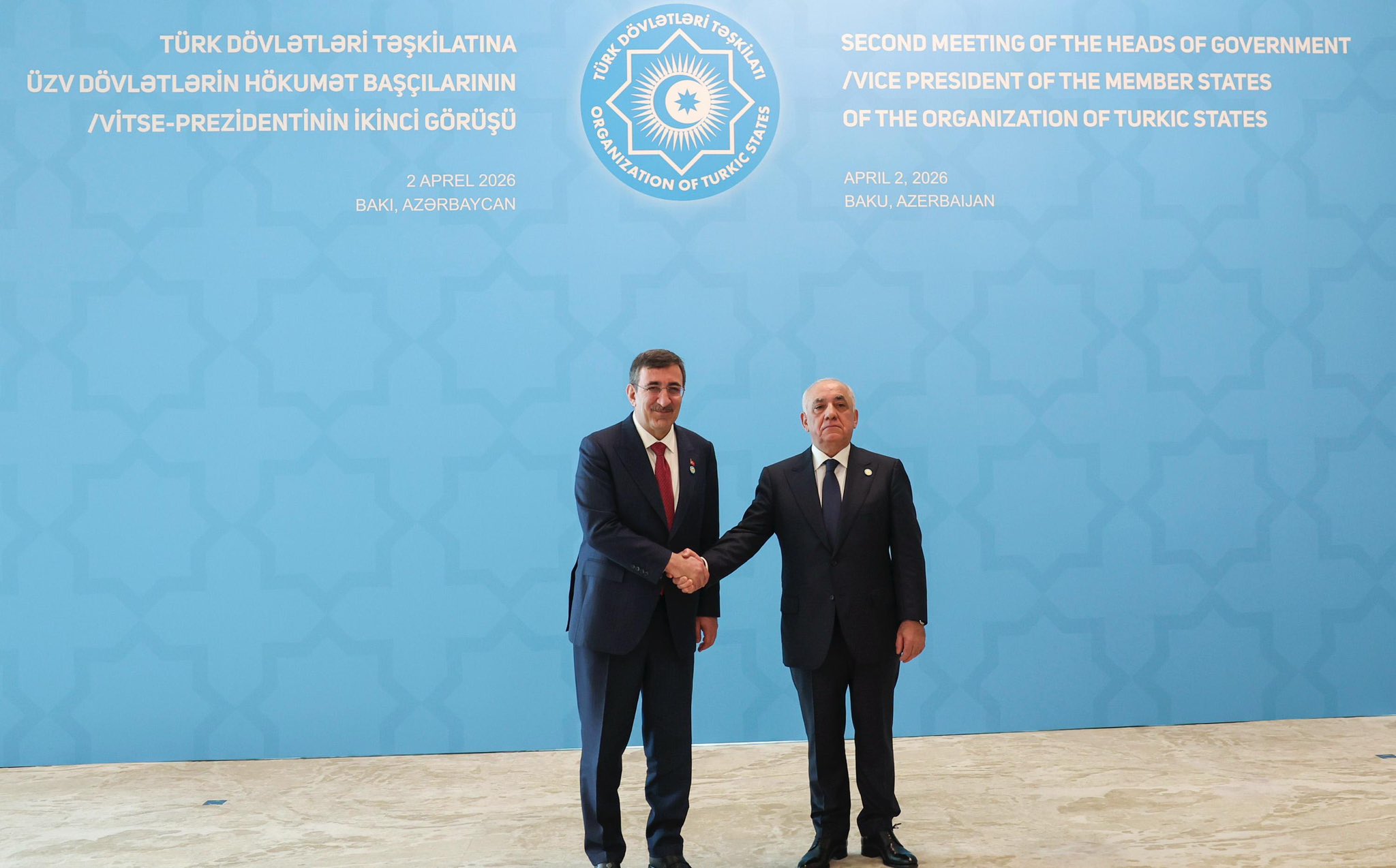 Cevdet Yılmaz Bakü Toplantısı