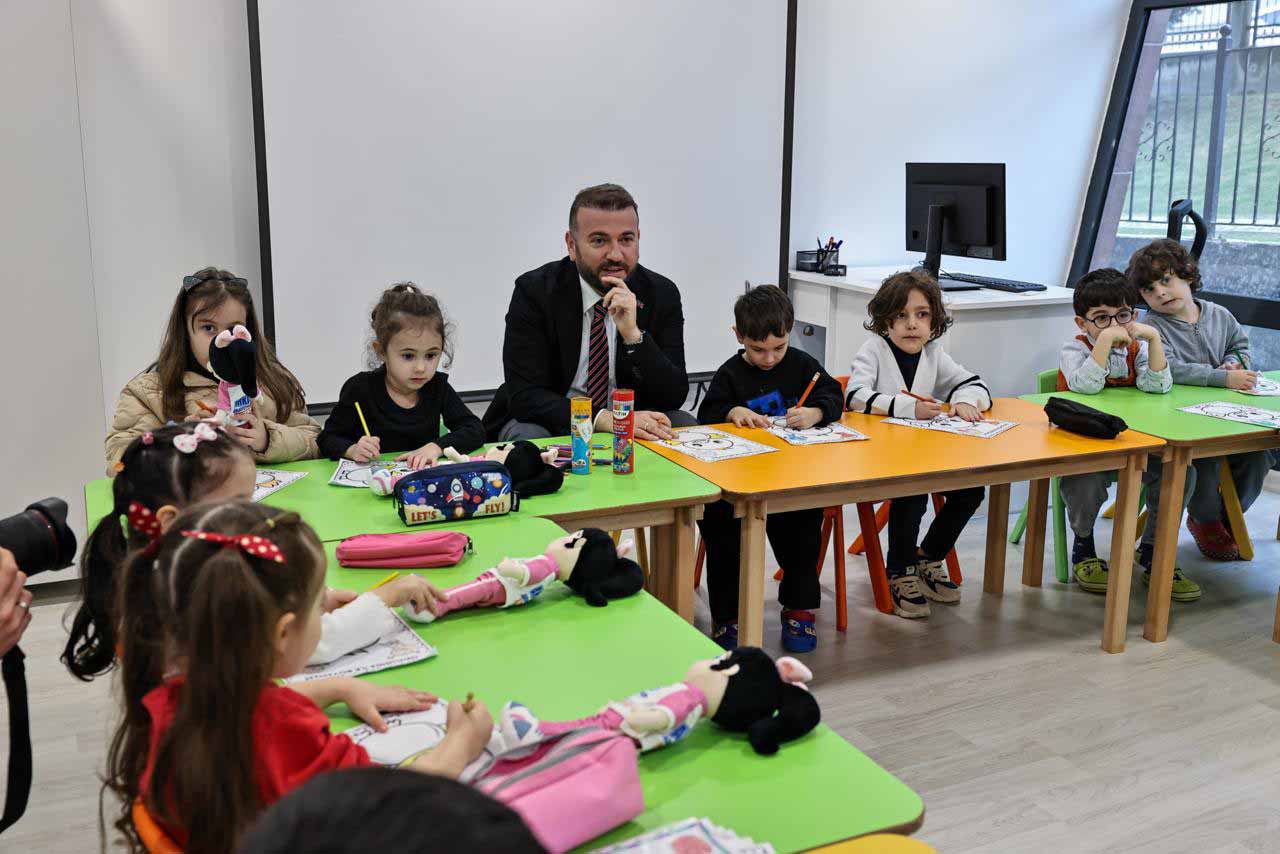 Vadipark Sosyal Tesisi iç mekan