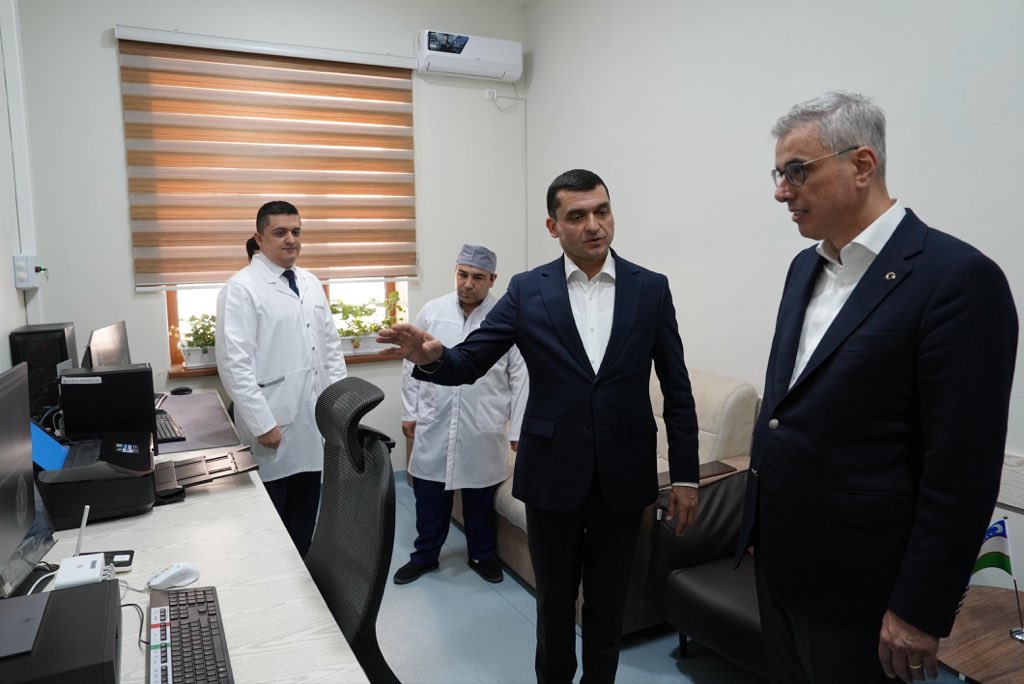 Bakan Kemal Memişoğlu Özbekistan Buhara Tıp Merkezi