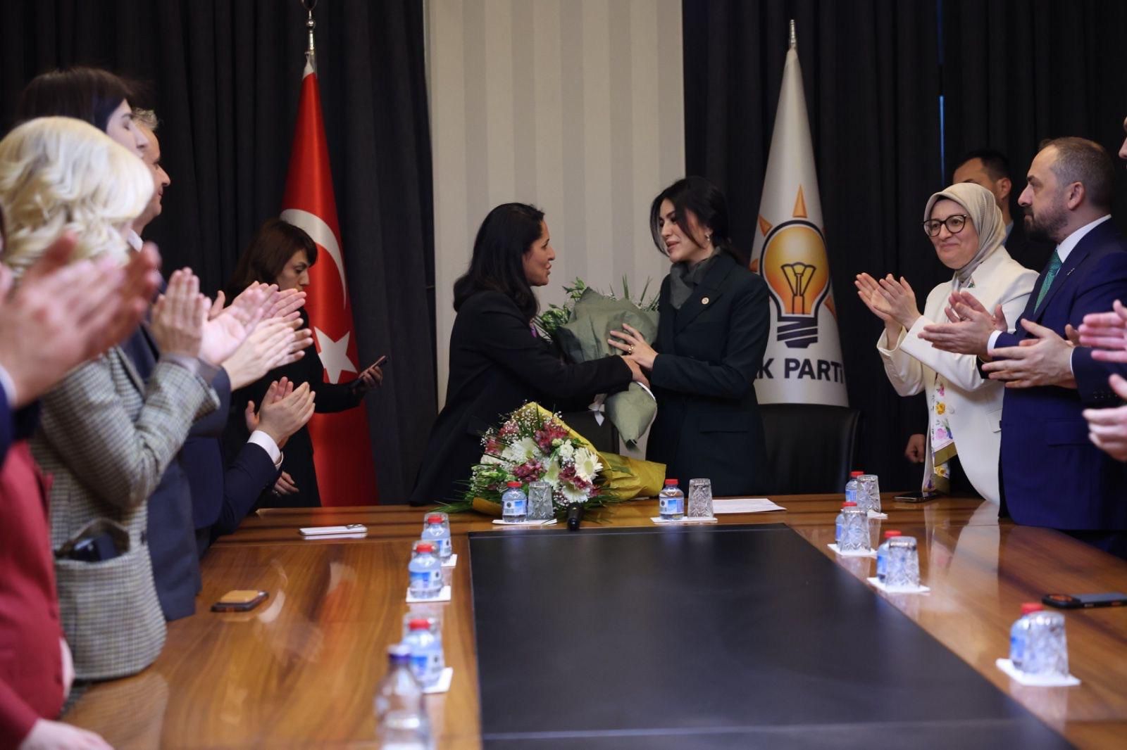 Nilhan Ayan AK Parti Görev Devri