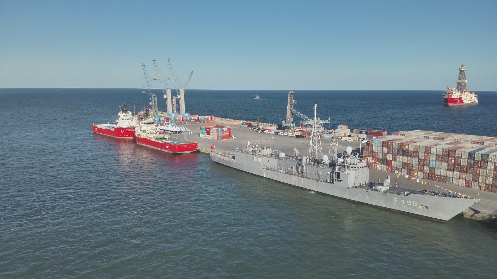 Çağrı Bey Sondaj Gemisi Mogadişu Somali