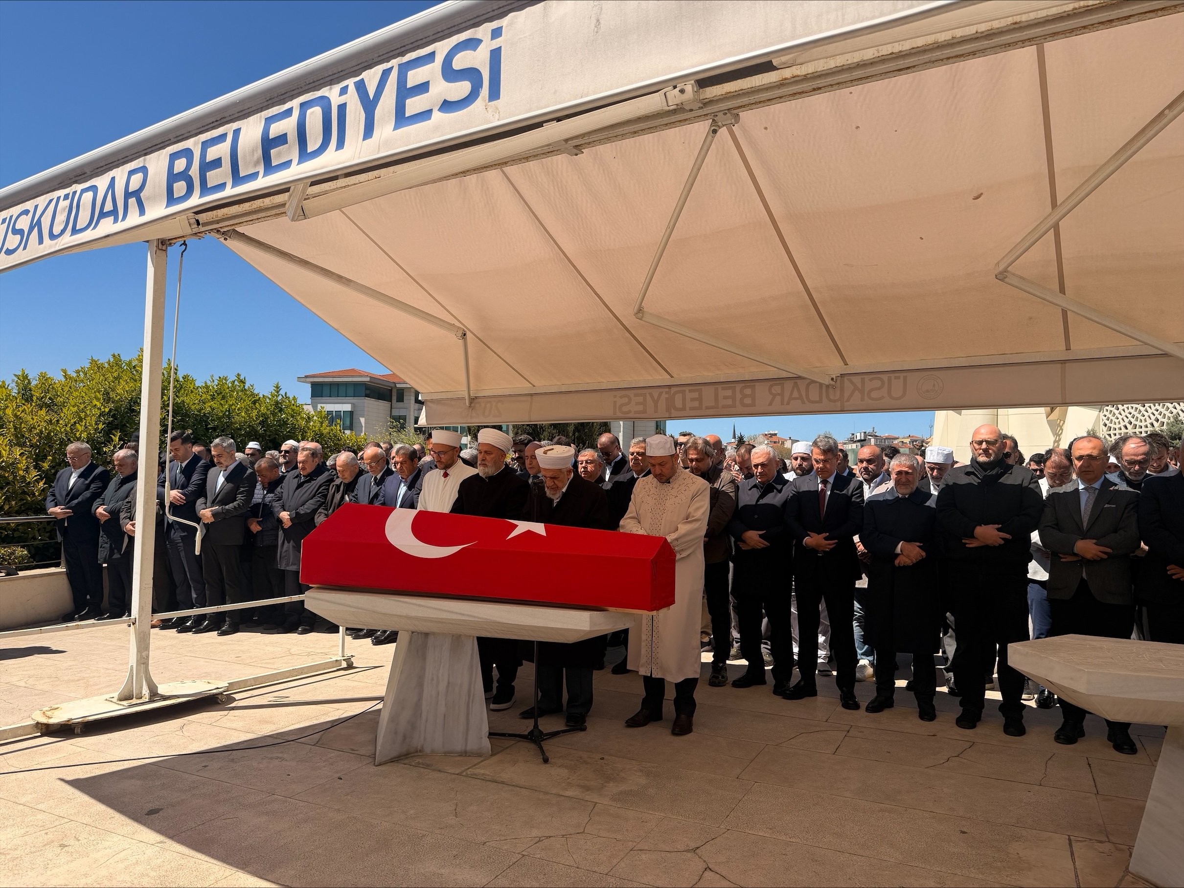 Mehmet Mustafa Açıkalın cenaze töreni