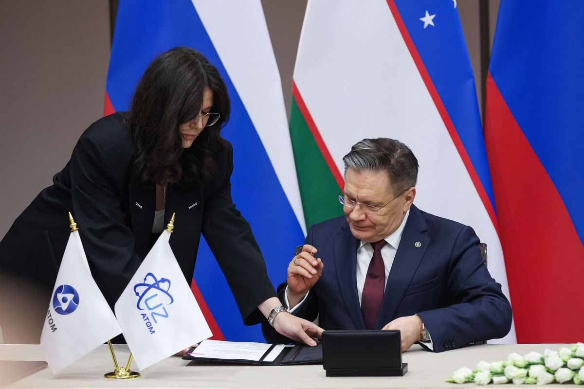 Nükleer santral inşaat sahası