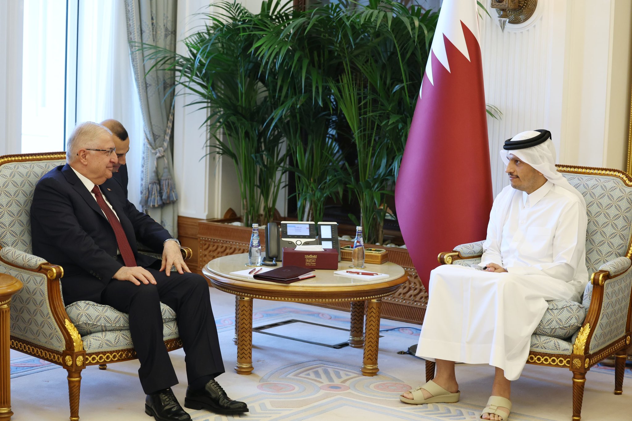 Yaşar Güler Katar Başbakanı