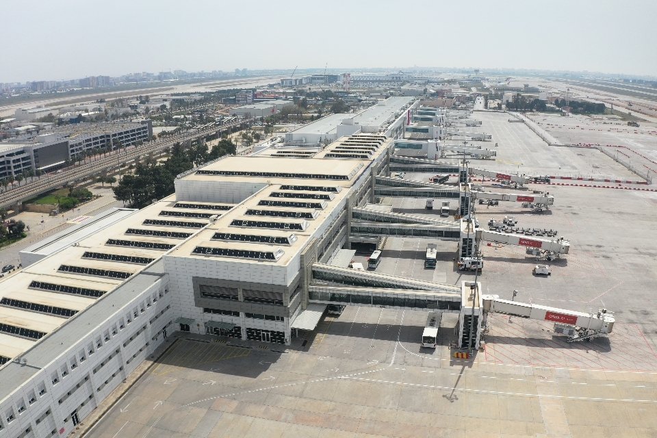 Antalya Havalimanı Havadan Görünüm