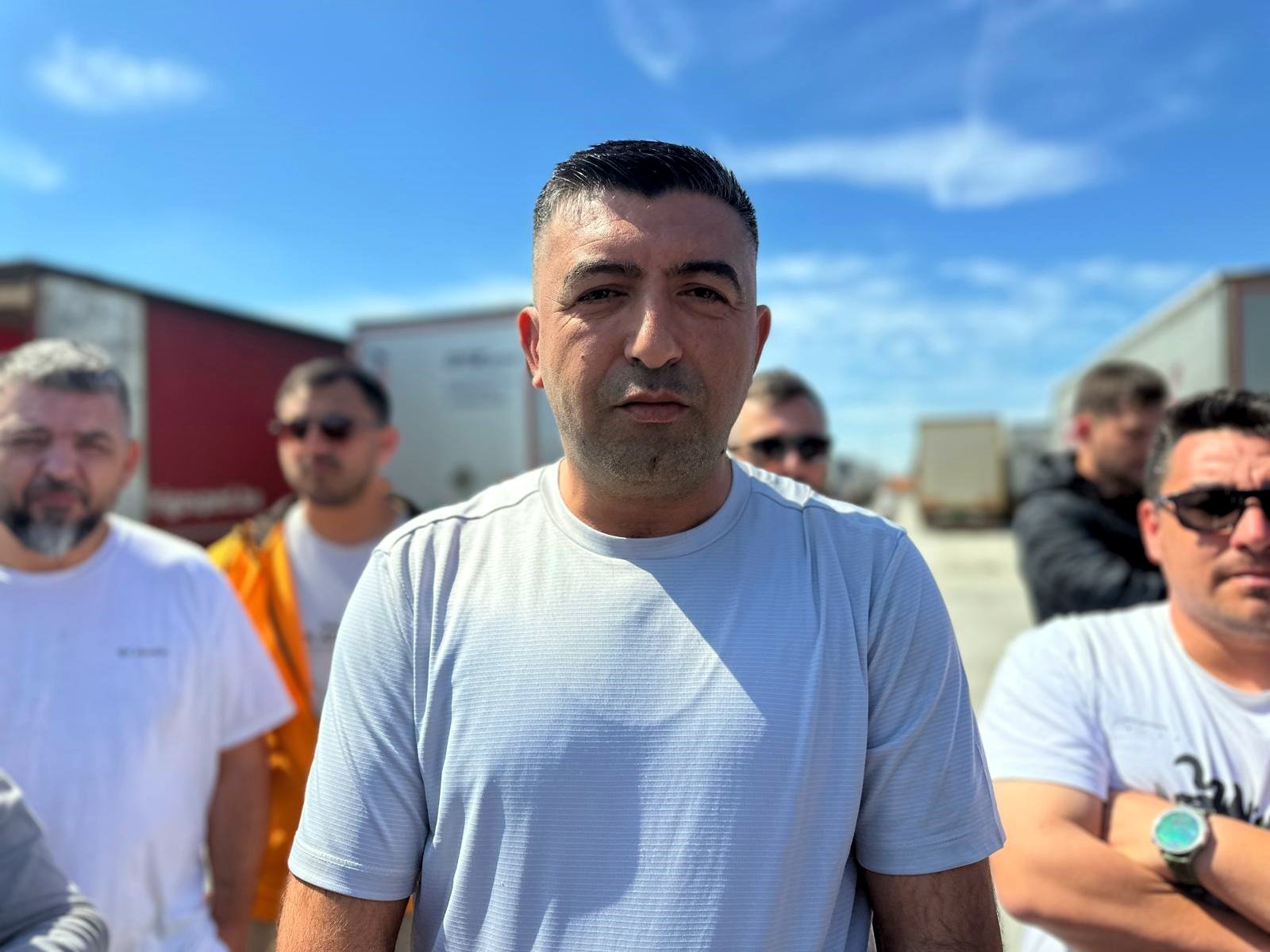 Kapıkule Sınır Kapısı girişi