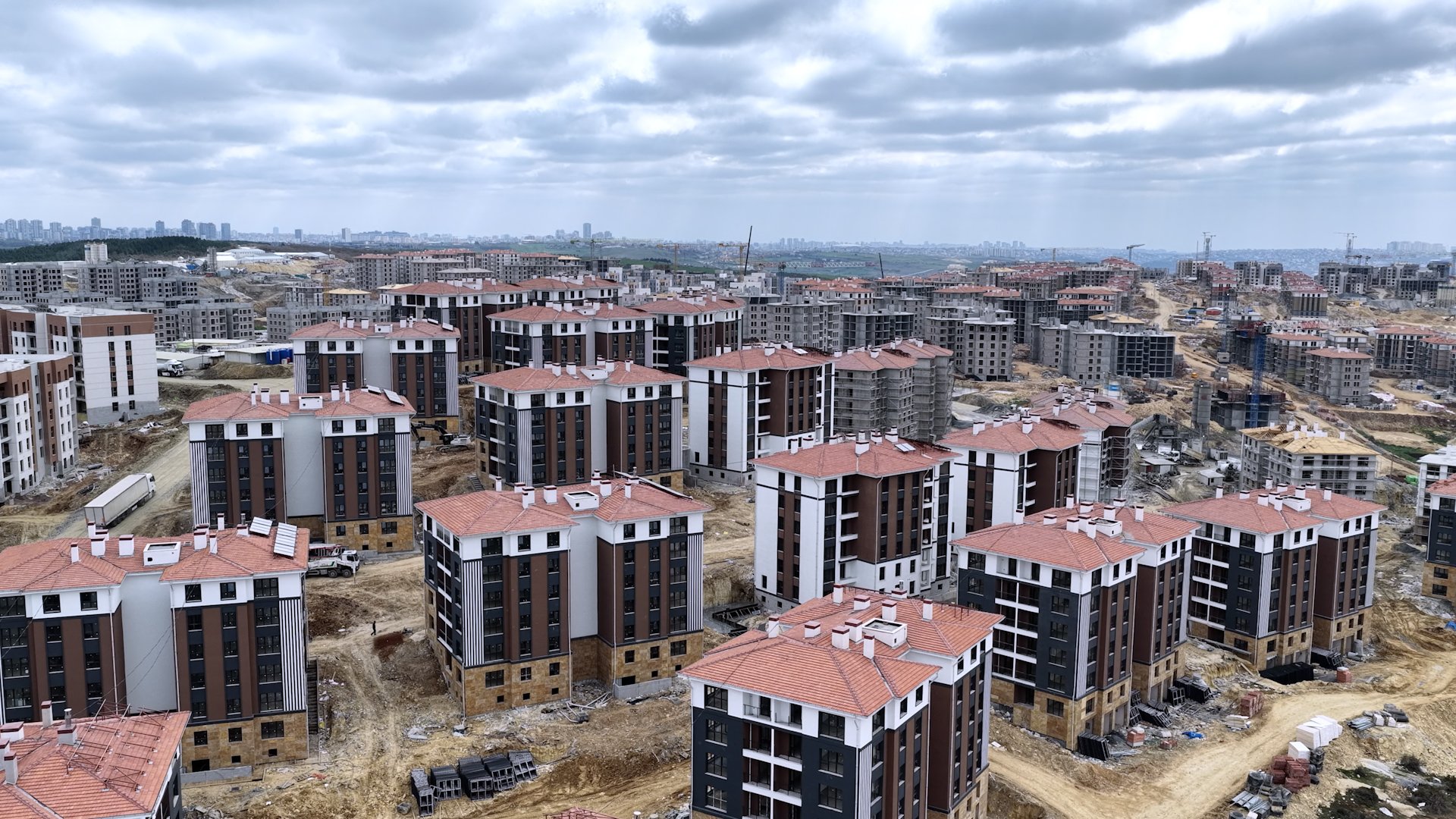 Sazlıbosna Sosyal Konut İnşaatı