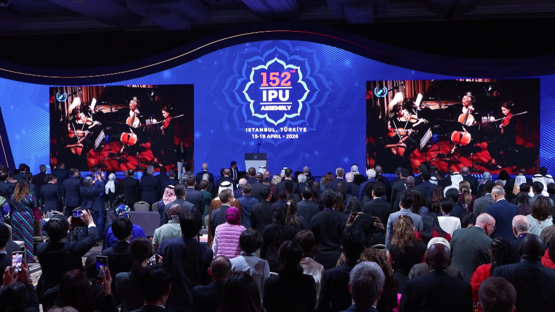 Parlamentolar Arası Birlik Genel Kurulu katılımcıları