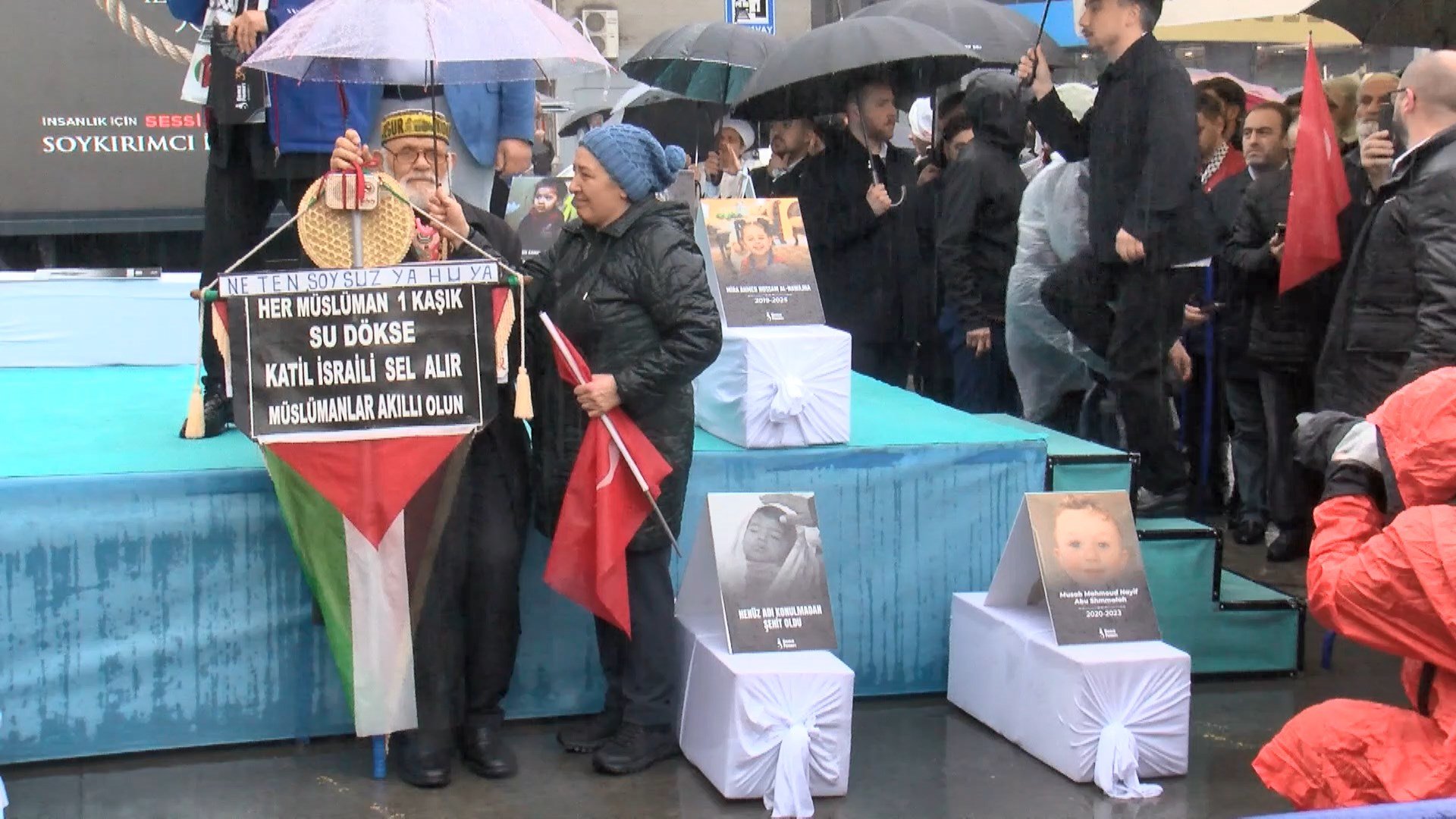 Bağcılar İsrail protestosu Filistin