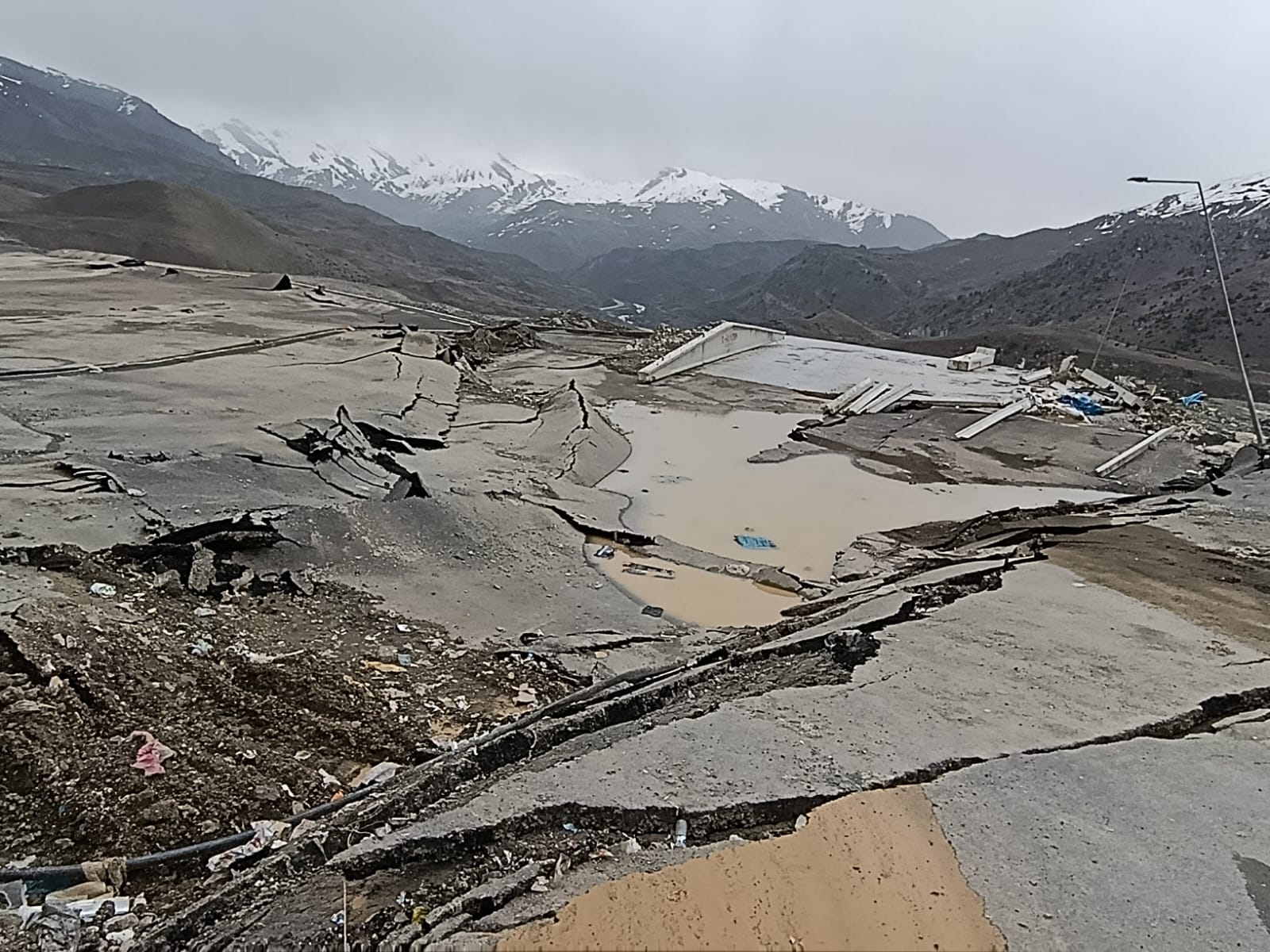 Hakkari Heyelan Katı Atık Tesisi