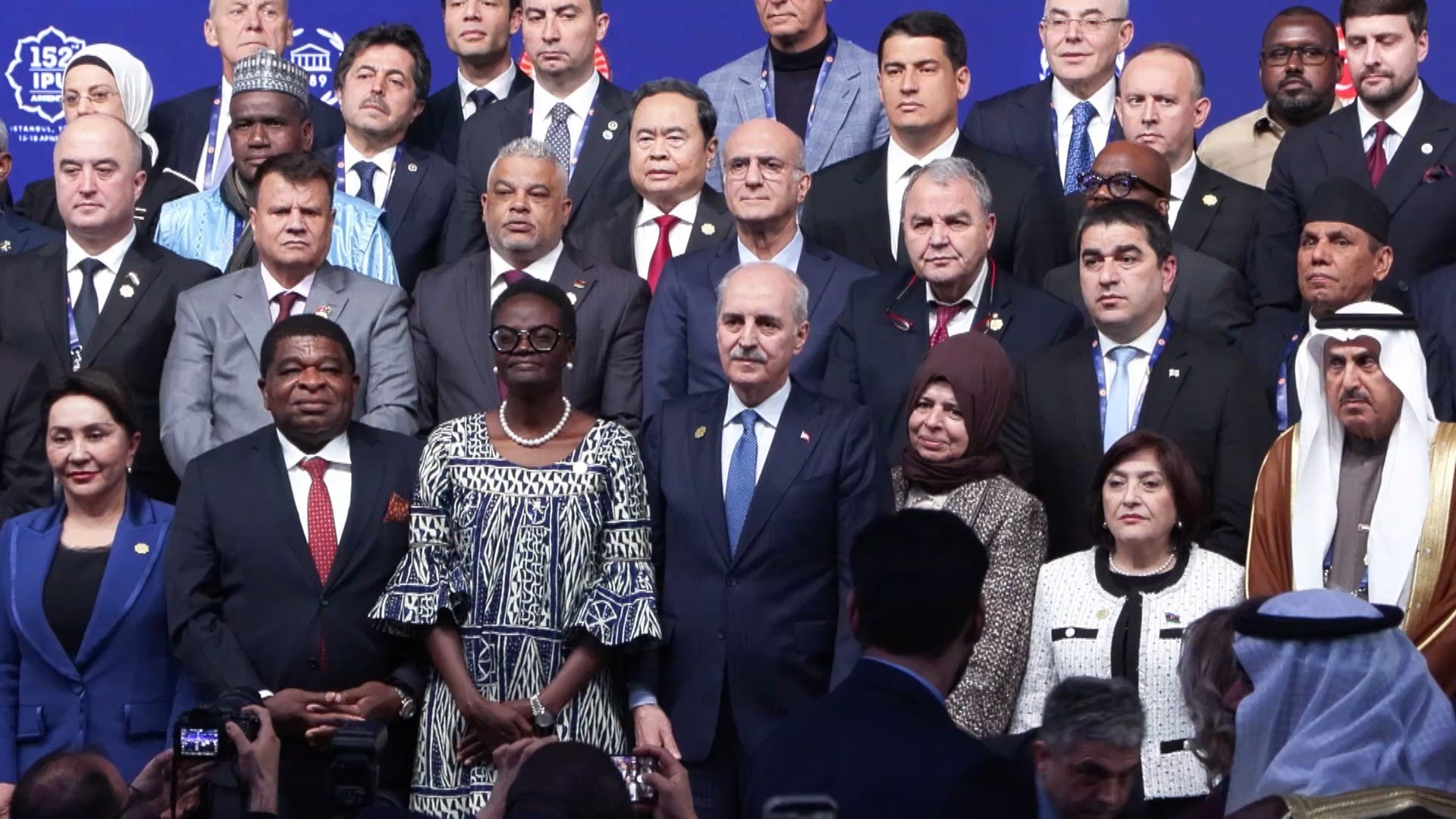 TBMM Başkanı Numan Kurtulmuş PAB Genel Kurulunda konuşuyor