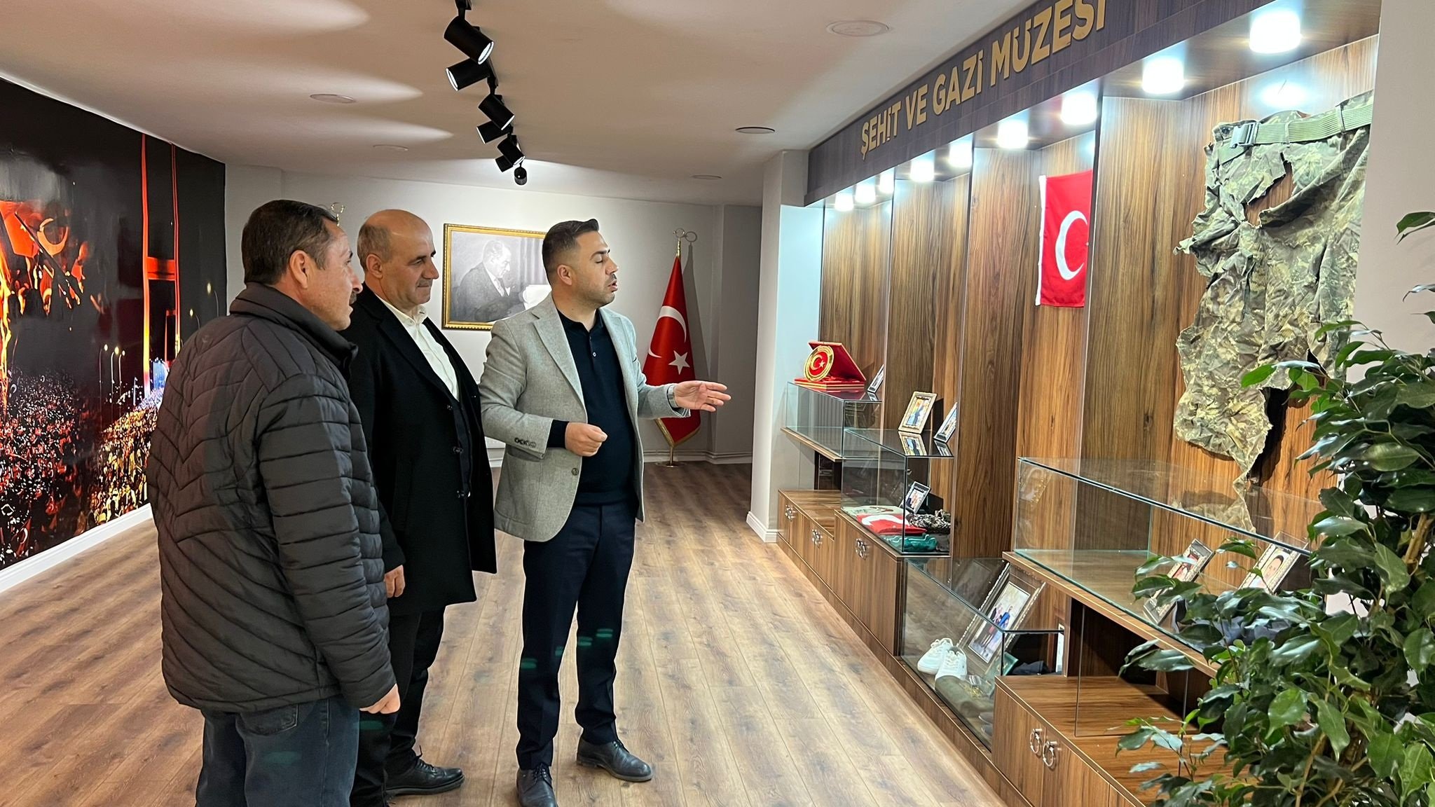 Şehit ve Gazi Müzesi iç görünüm