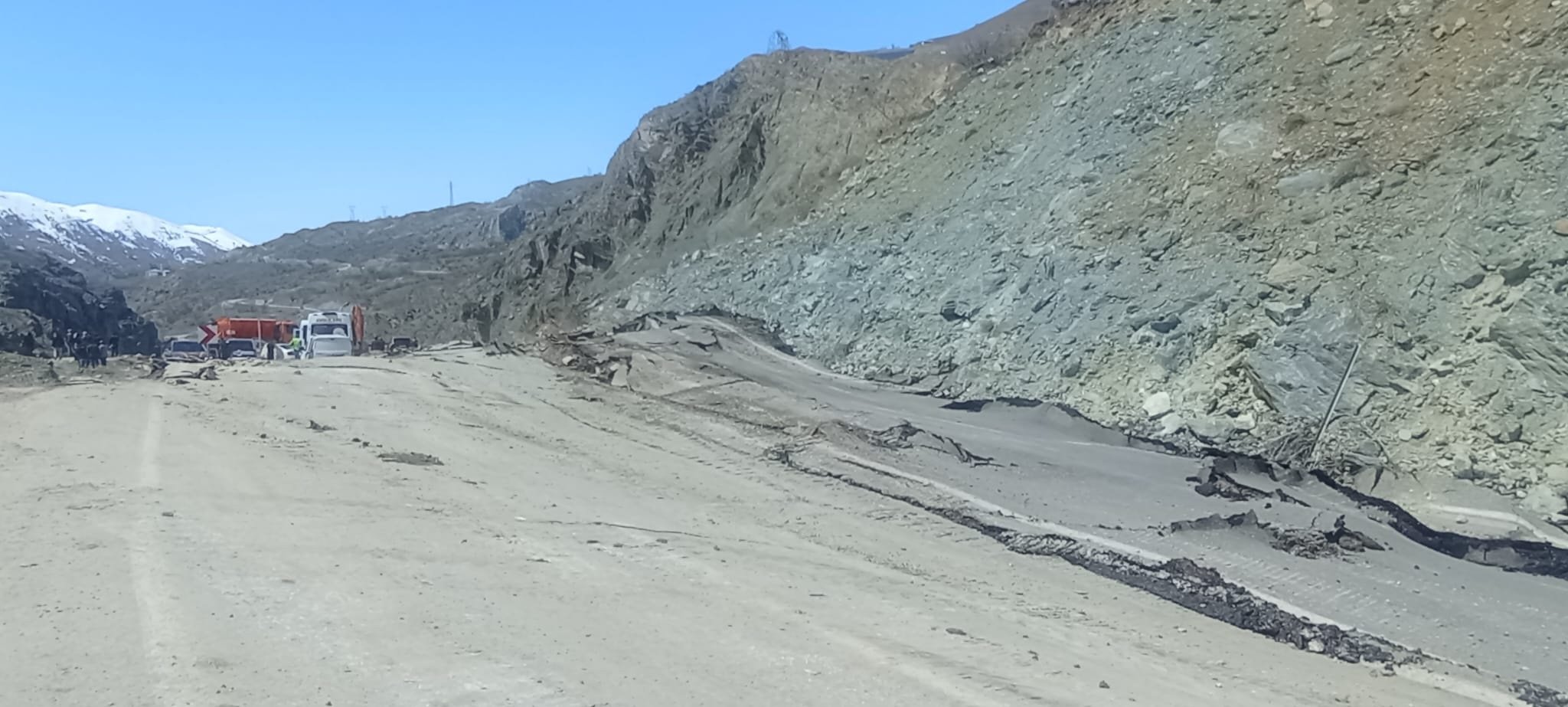 Van Hakkari karayolu trafik