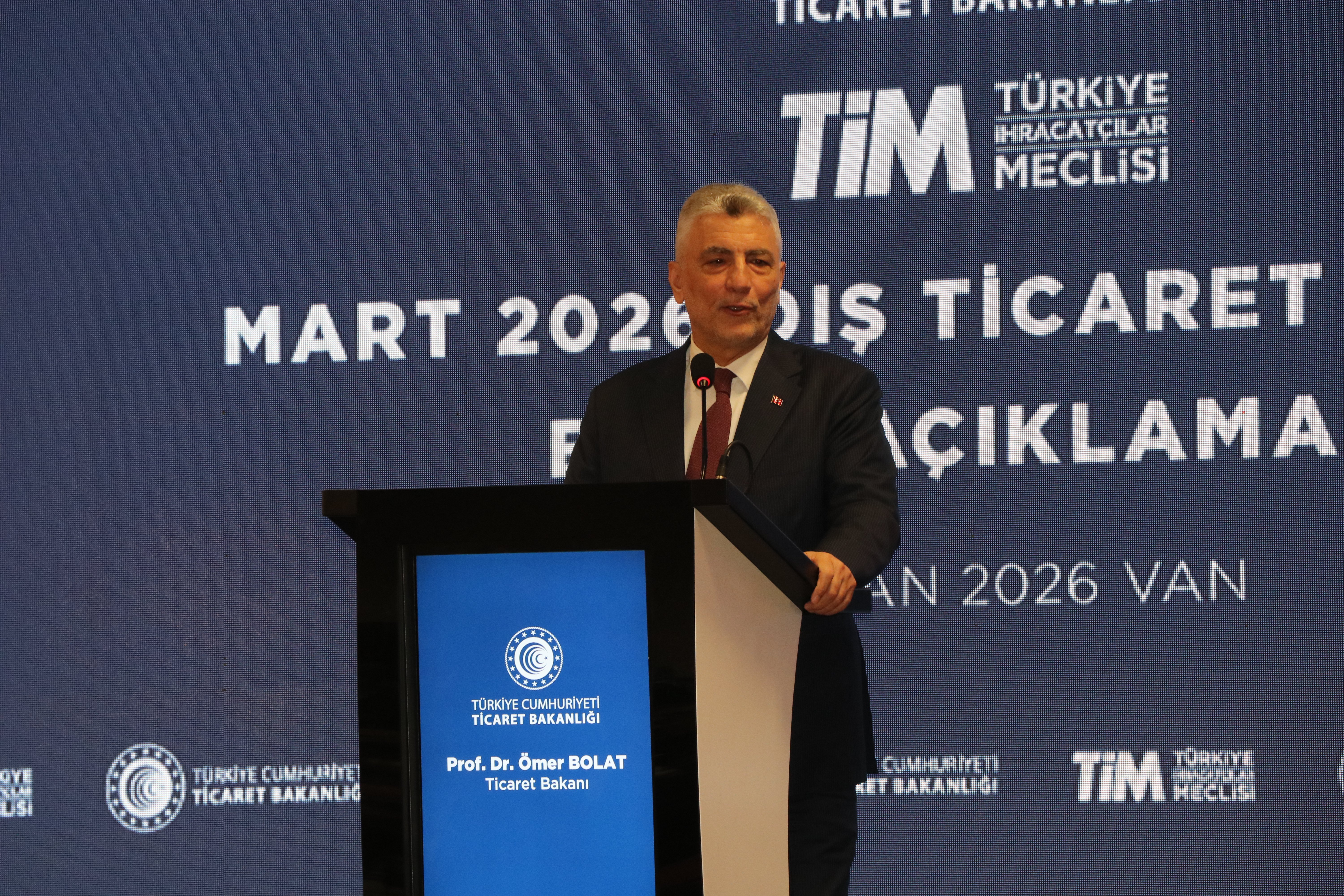 Ticaret Bakanı Ömer Bolat Van programı