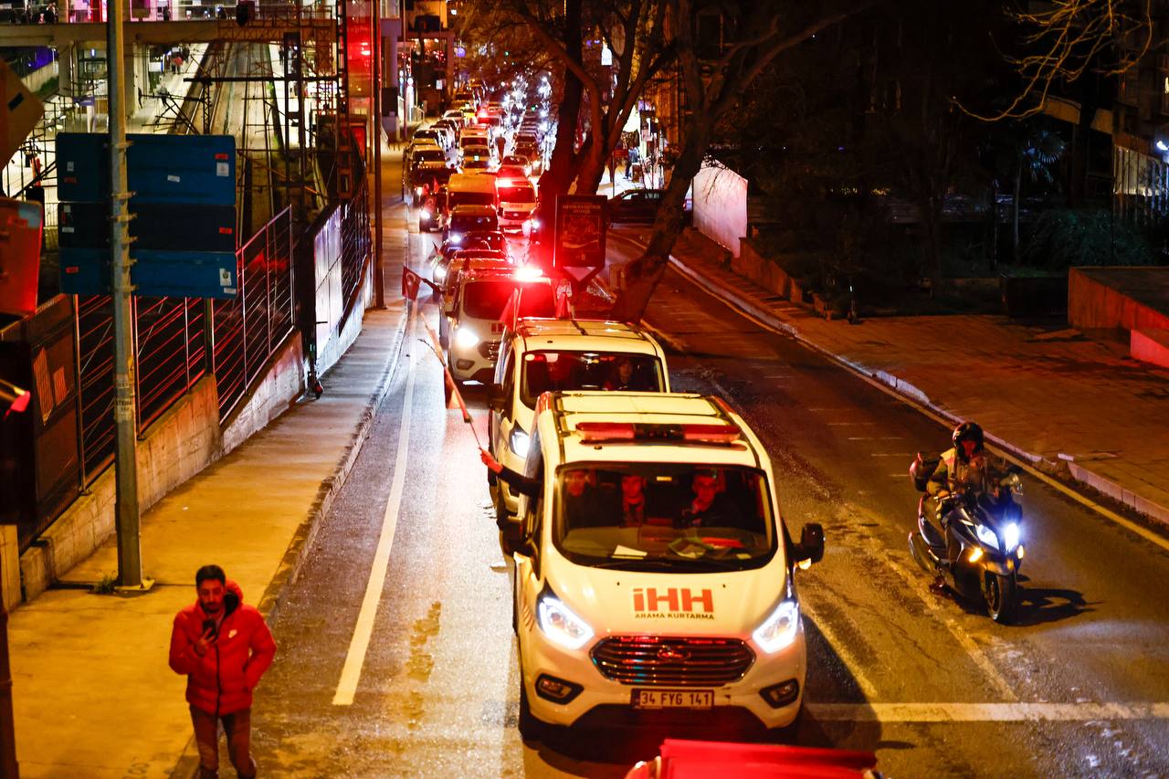 Gazze konvoyu katılımcıları