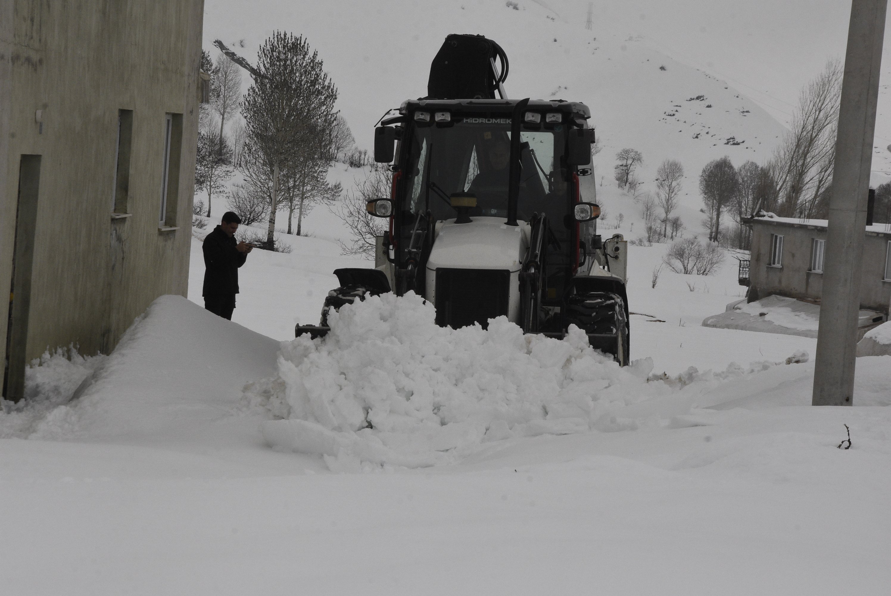 Bitlis kar mücadelesi personel