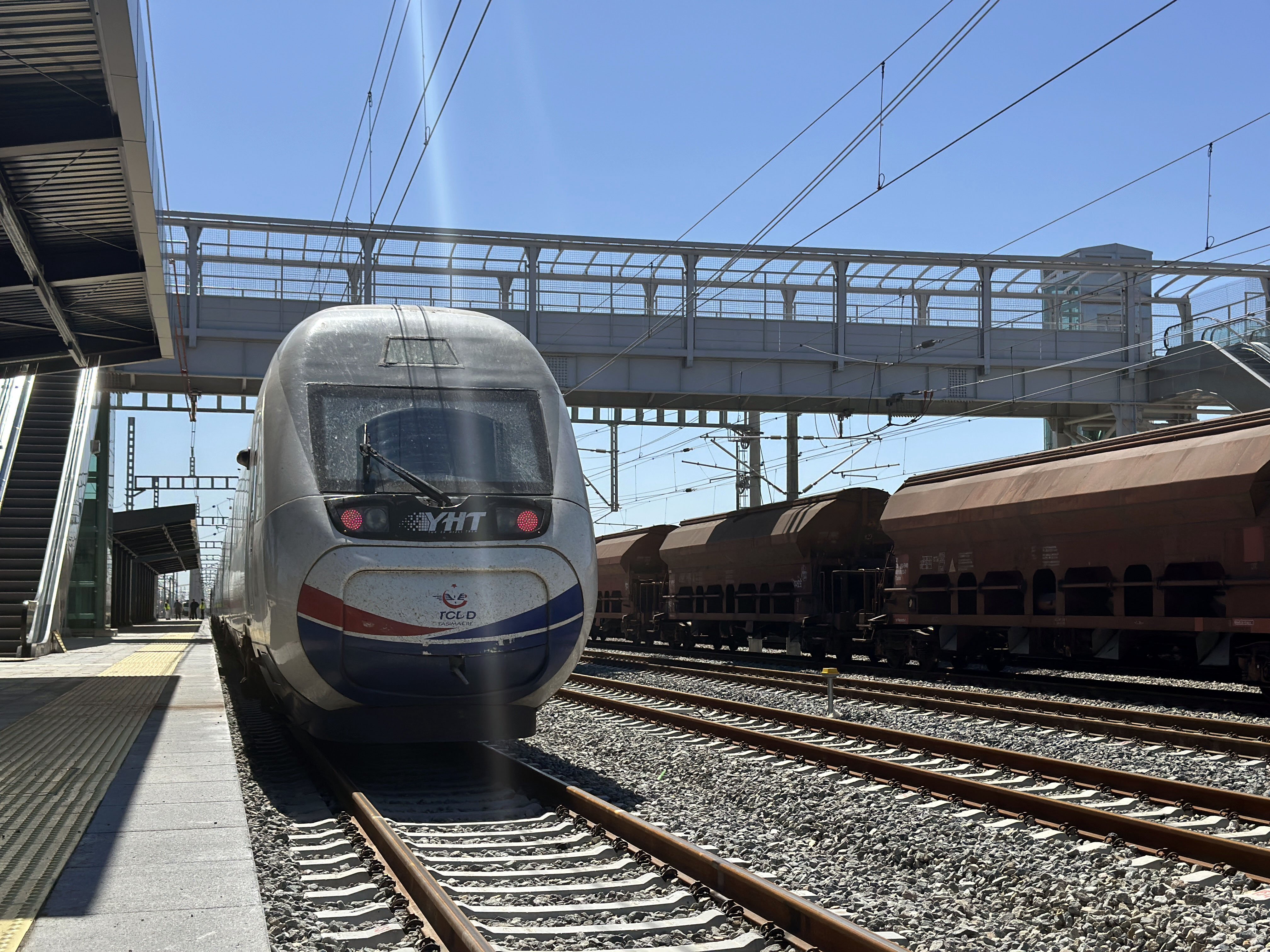 Halkalı-Kapıkule Hızlı Tren Projesi test sürüşü