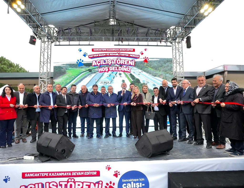 Sancaktepe Hayvan Bakım ve Rehabilitasyon Merkezi açılış töreni