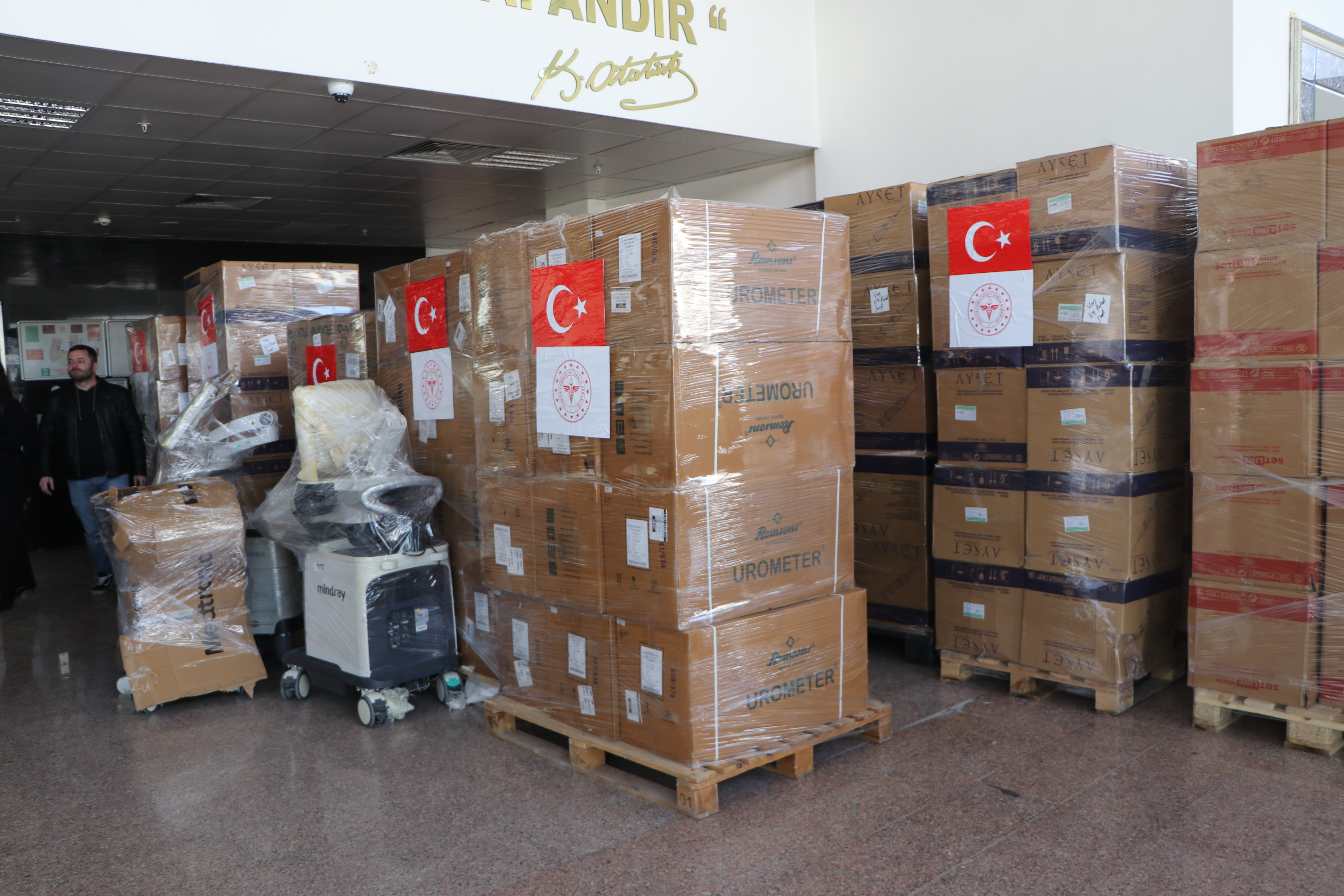 Tıbbi Yardım TIR Van İran Sağlık Bakanlığı