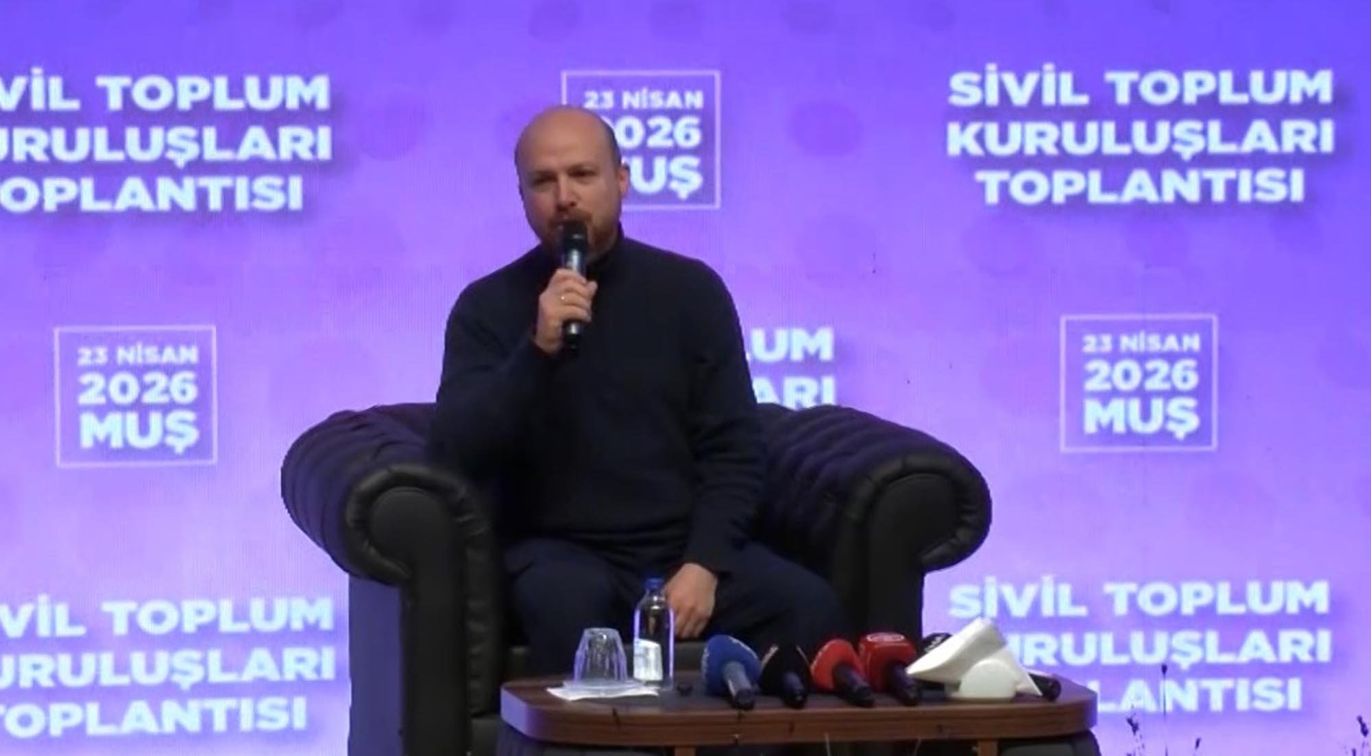 Bilal Erdoğan Çocuklarla Bir Arada