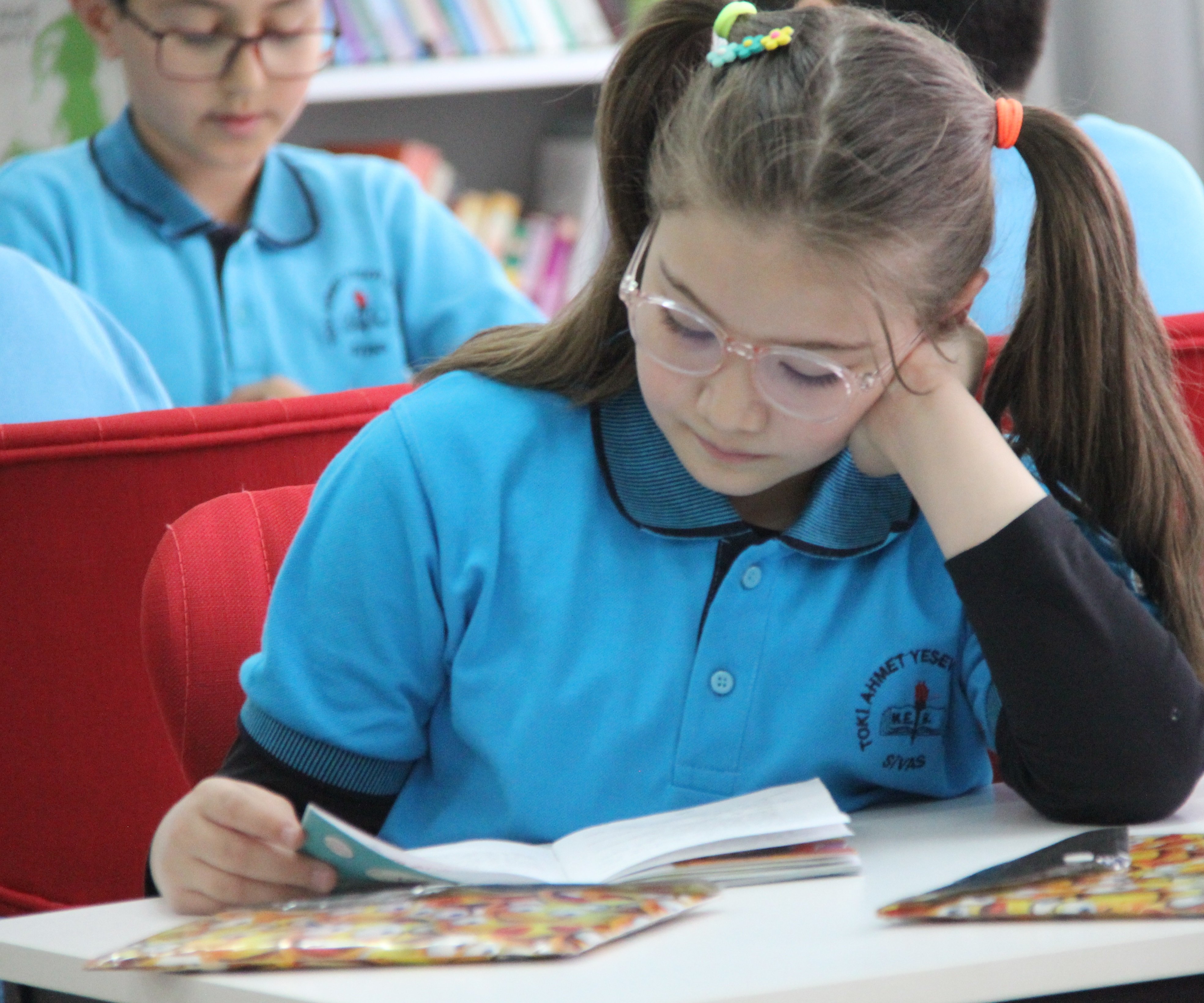 Şehit Polis Şeyda Yılmaz Kütüphanesi İç Görünüm