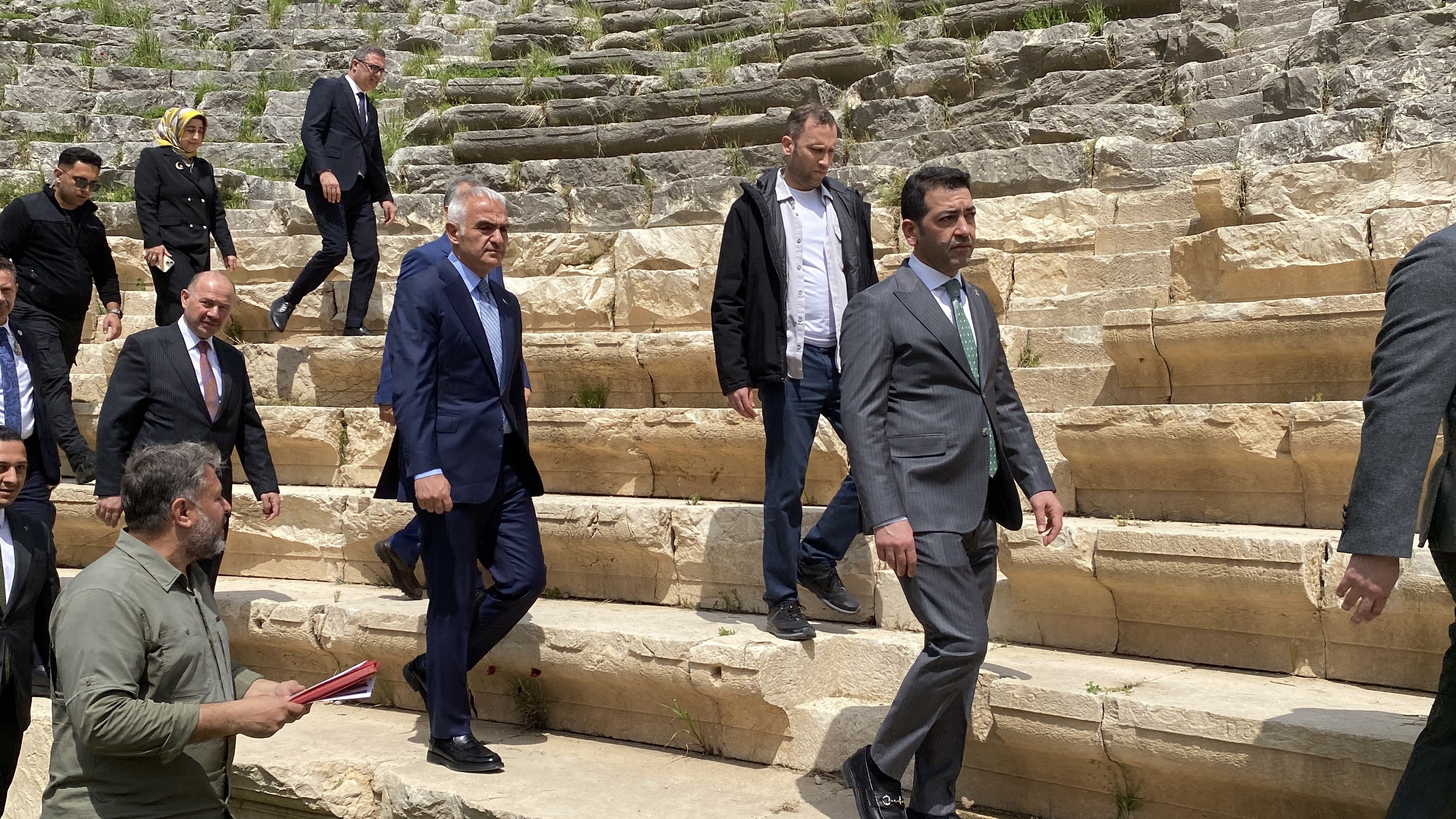 Bakan Mehmet Nuri Ersoy Kastabala Antik Kenti