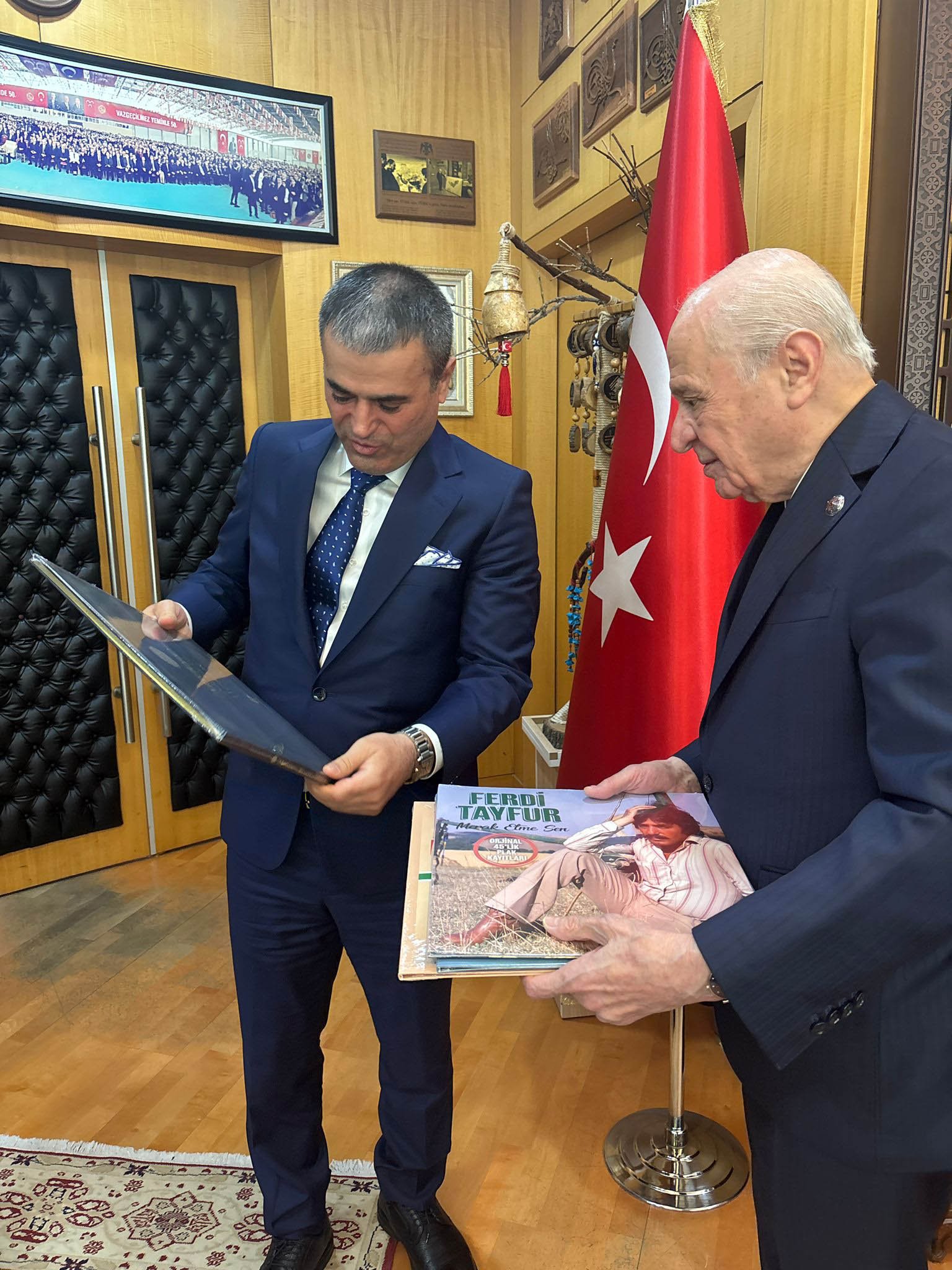 Devlet Bahçeli Demirören Medya heyeti