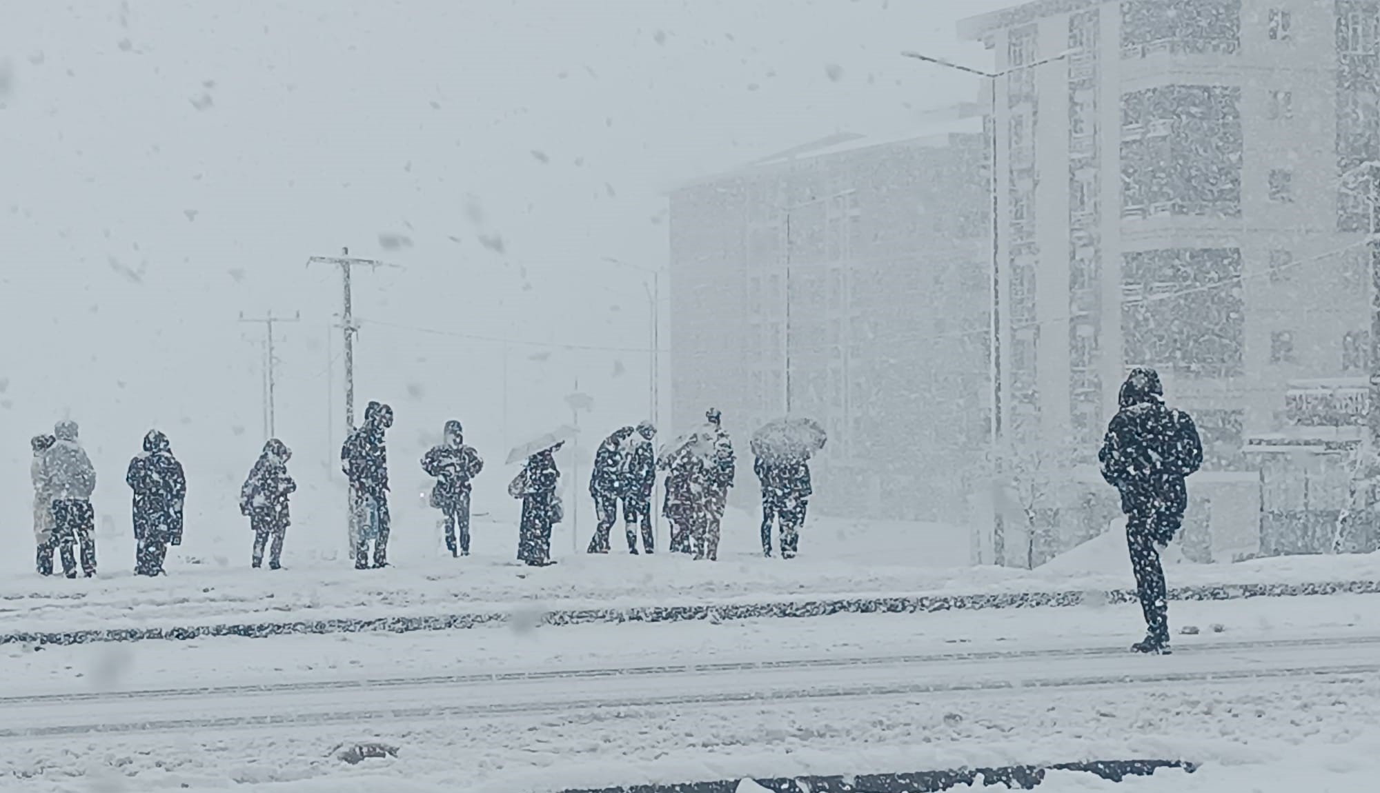 Bitlis kar yolları kapalı
