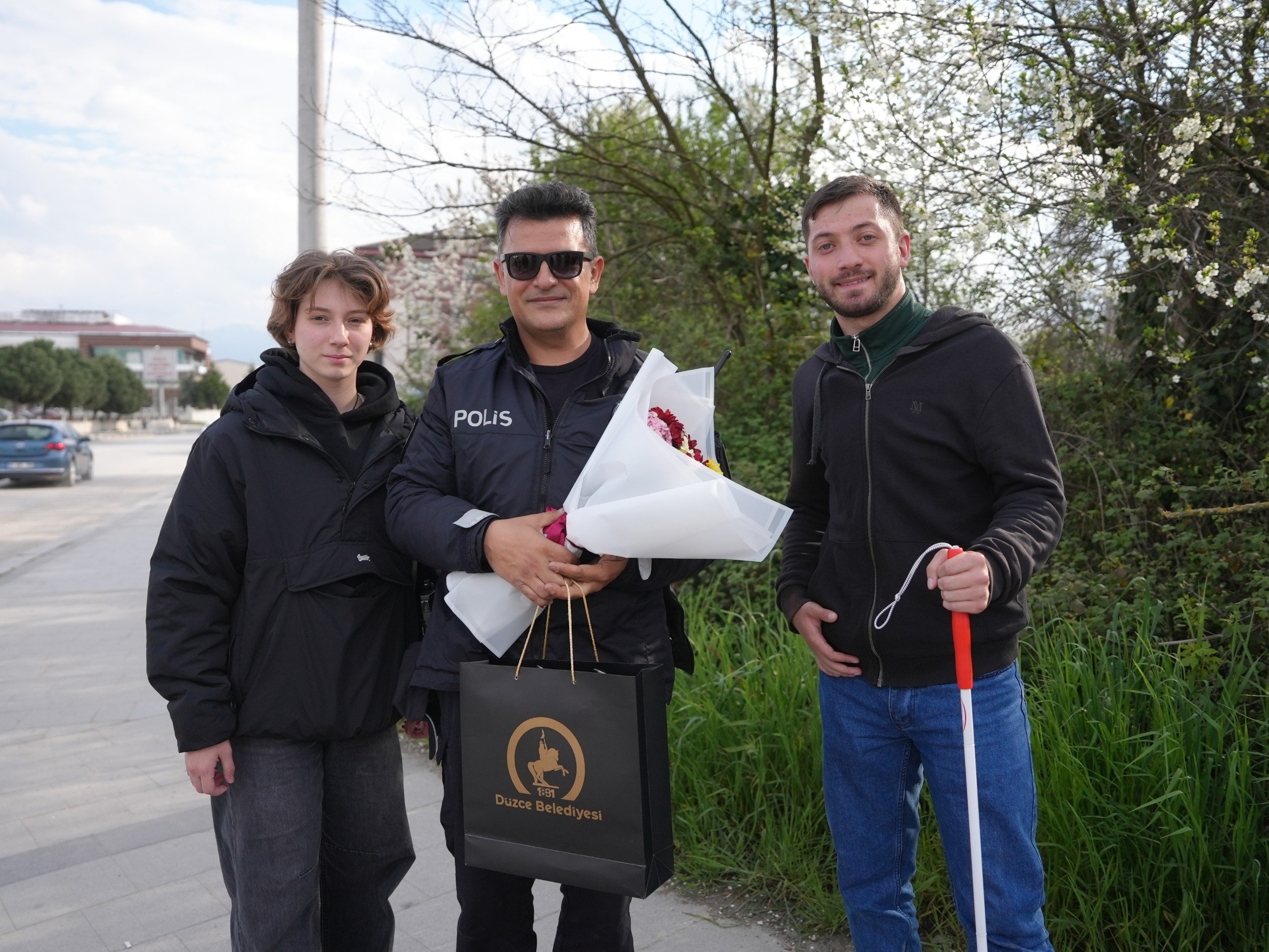 Polis Haftası sosyal deneyinden bir kare