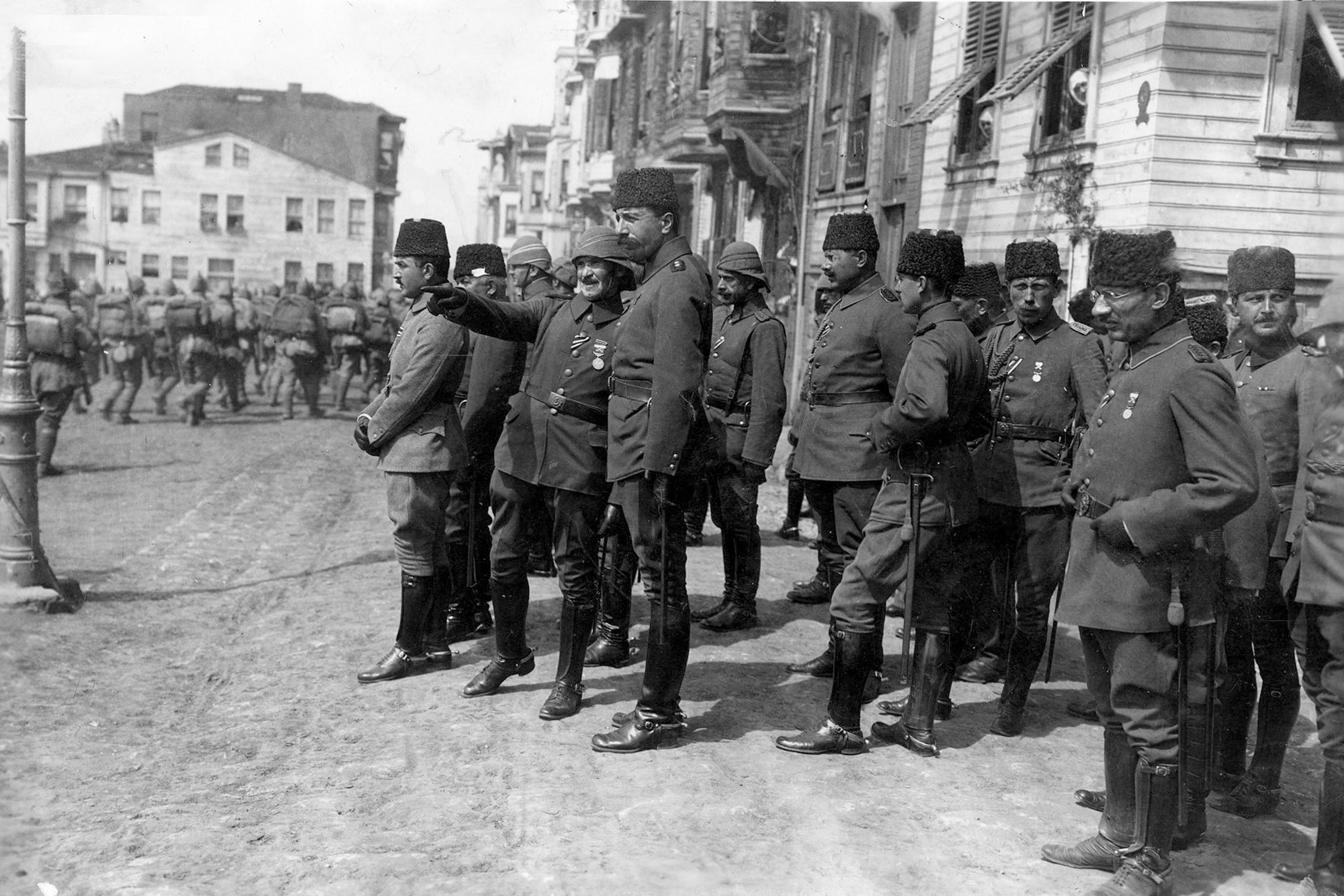 57nci Alay Sancağı Töreni Askerler