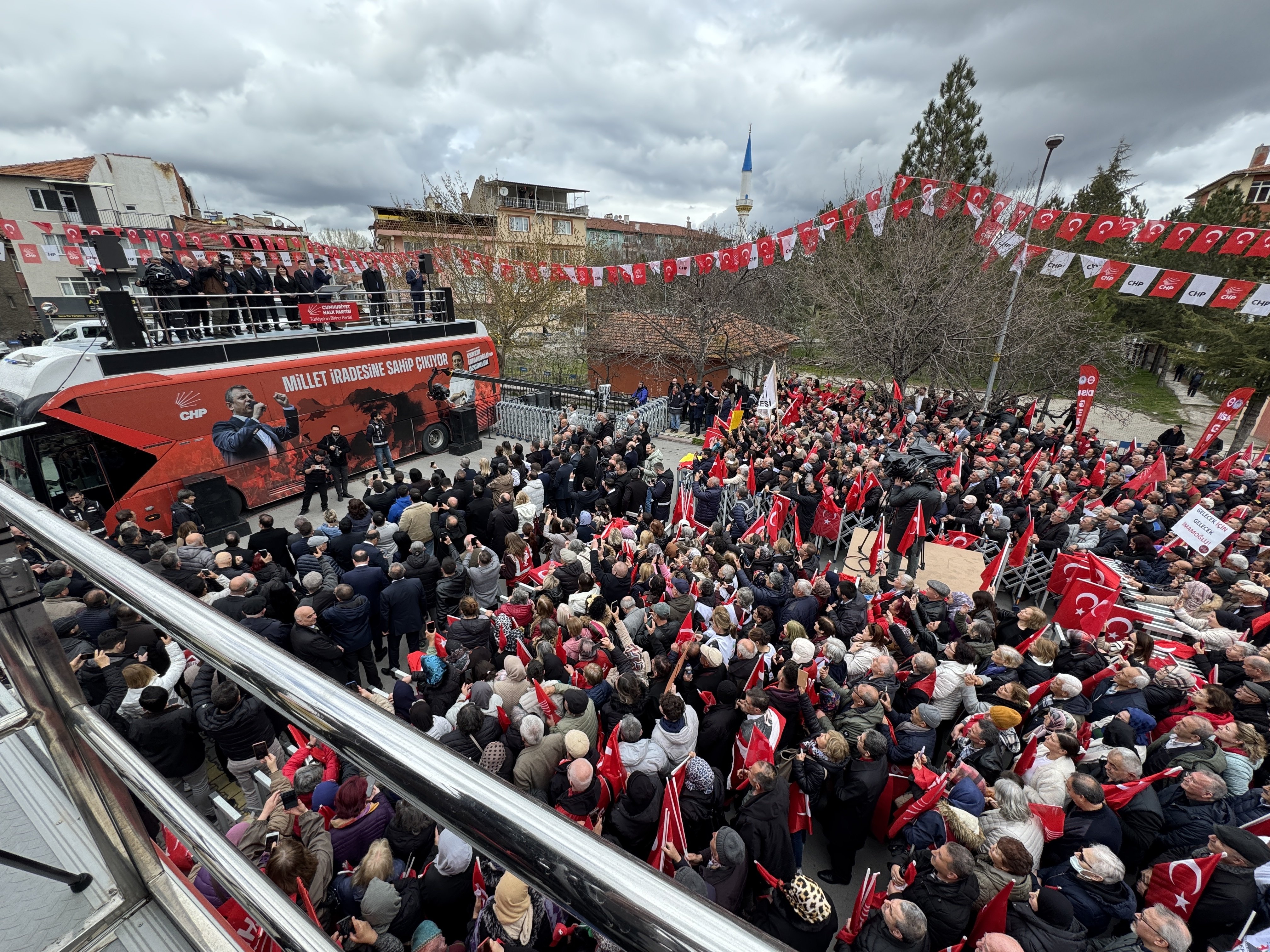 Özgür Özel Kütahya Mitingi
