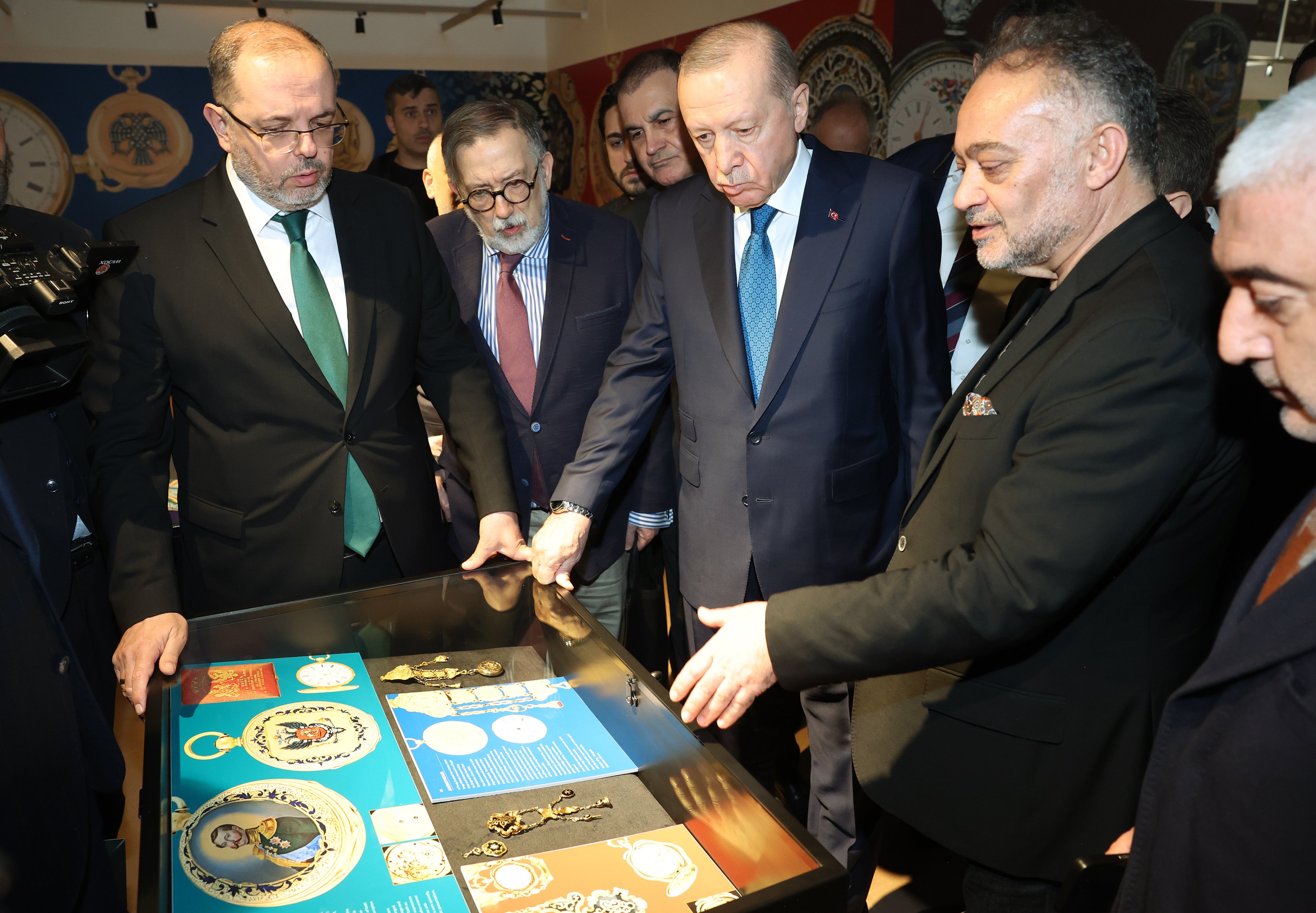 Muhteşem Cep Saatleri Koleksiyonu sergi alanı