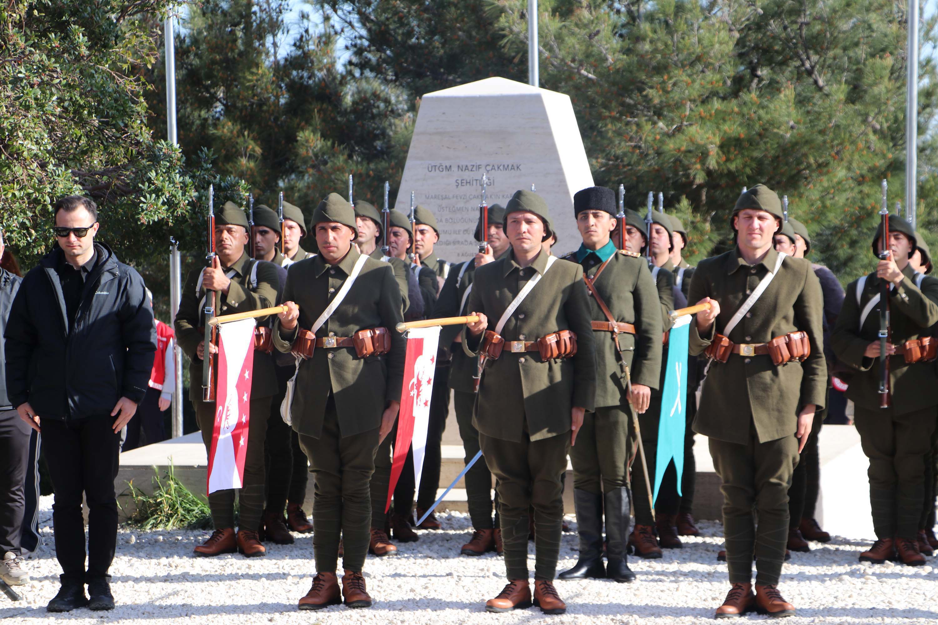 Anzak askerler Şafak Ayini anma Gelibolu