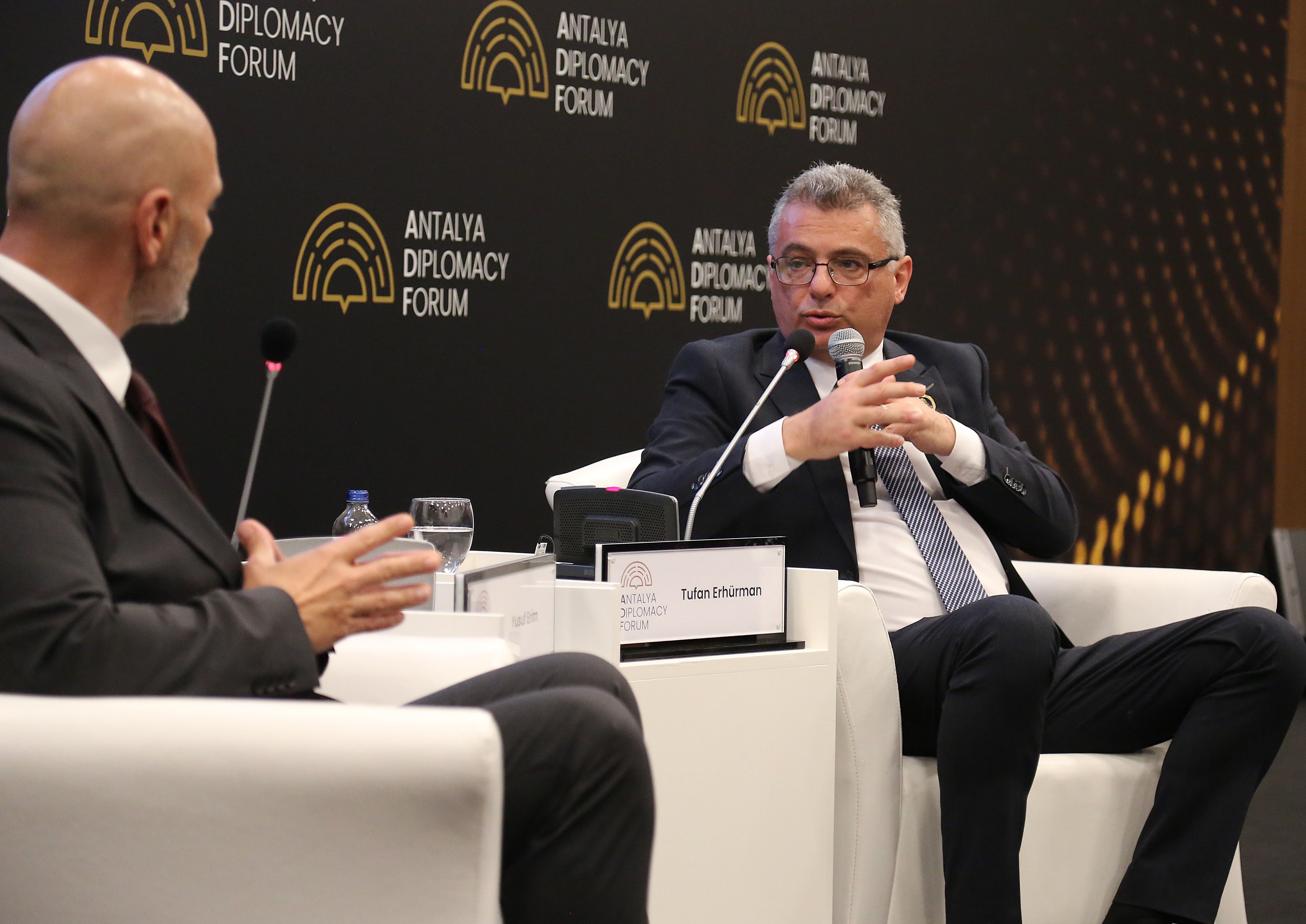KKTC Cumhurbaşkanı Tufan Erhürman Antalya Diplomasi Forumu