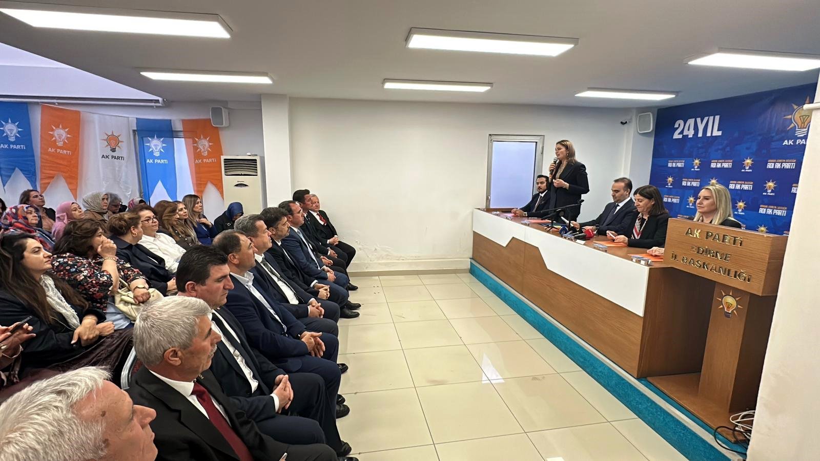 Mehmet Fatih Kacır Edirne ziyareti