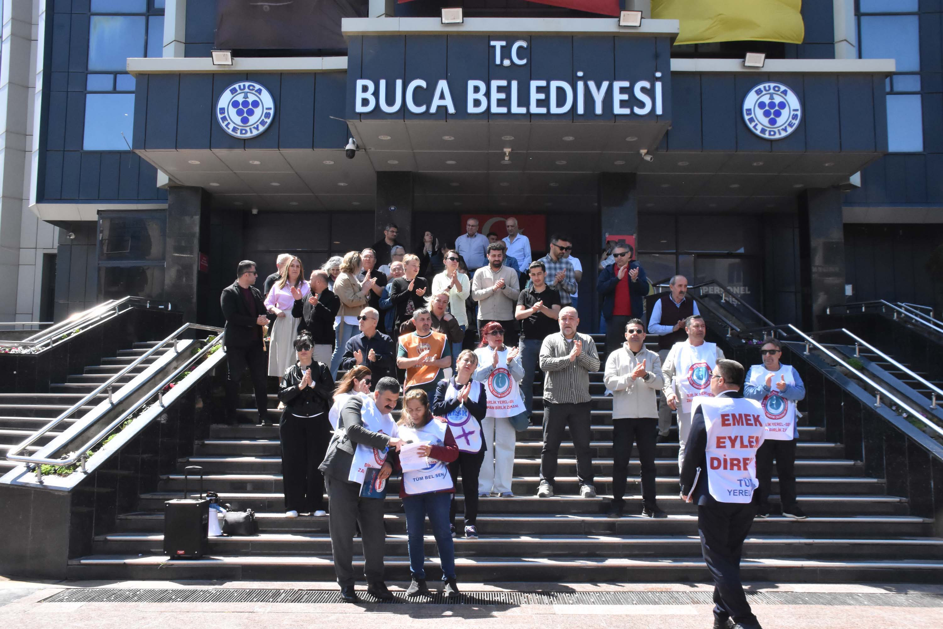 Buca Belediyesi Memur Eylemi