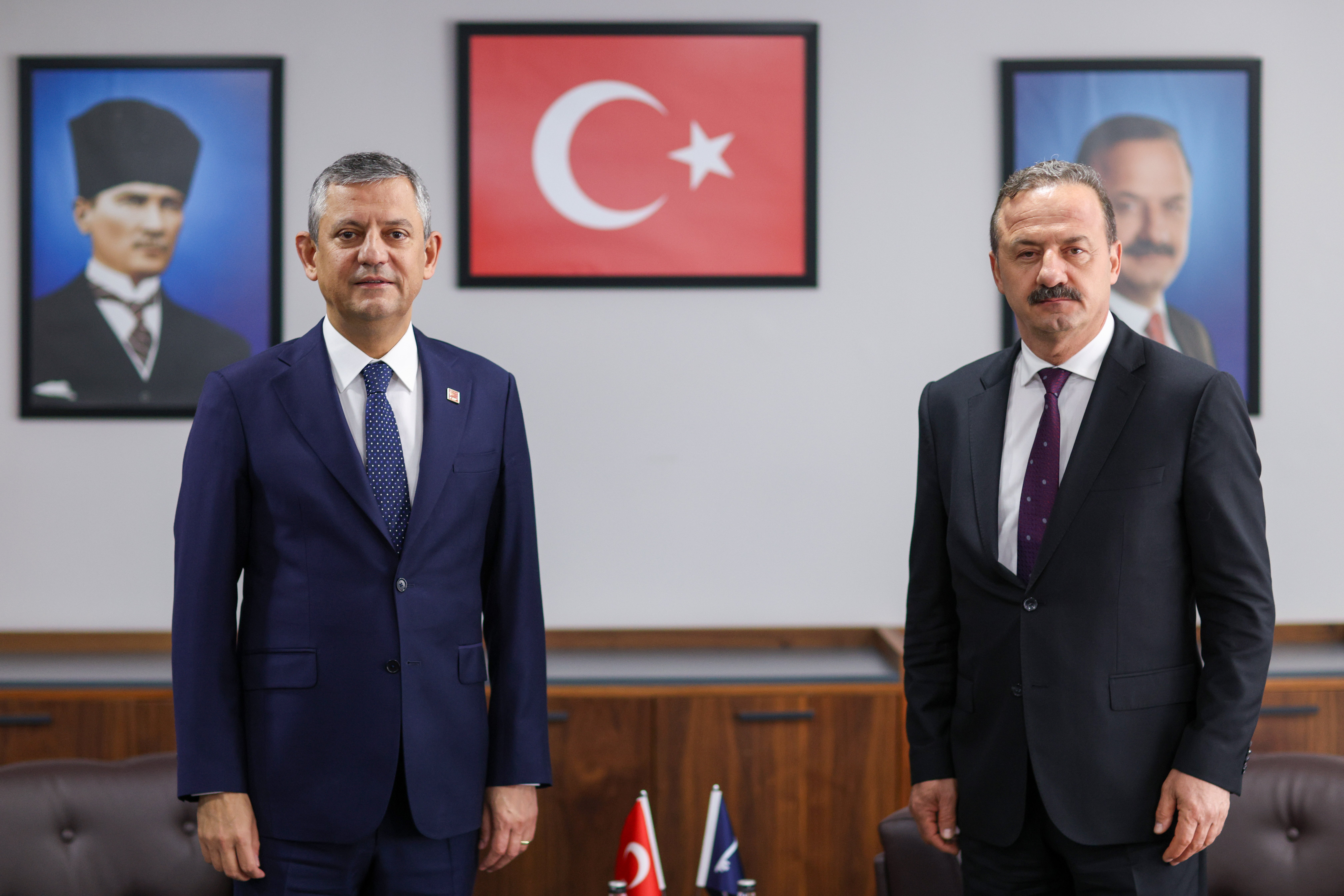 Özgür Özel Yavuz Ağıralioğlu görüşmesi