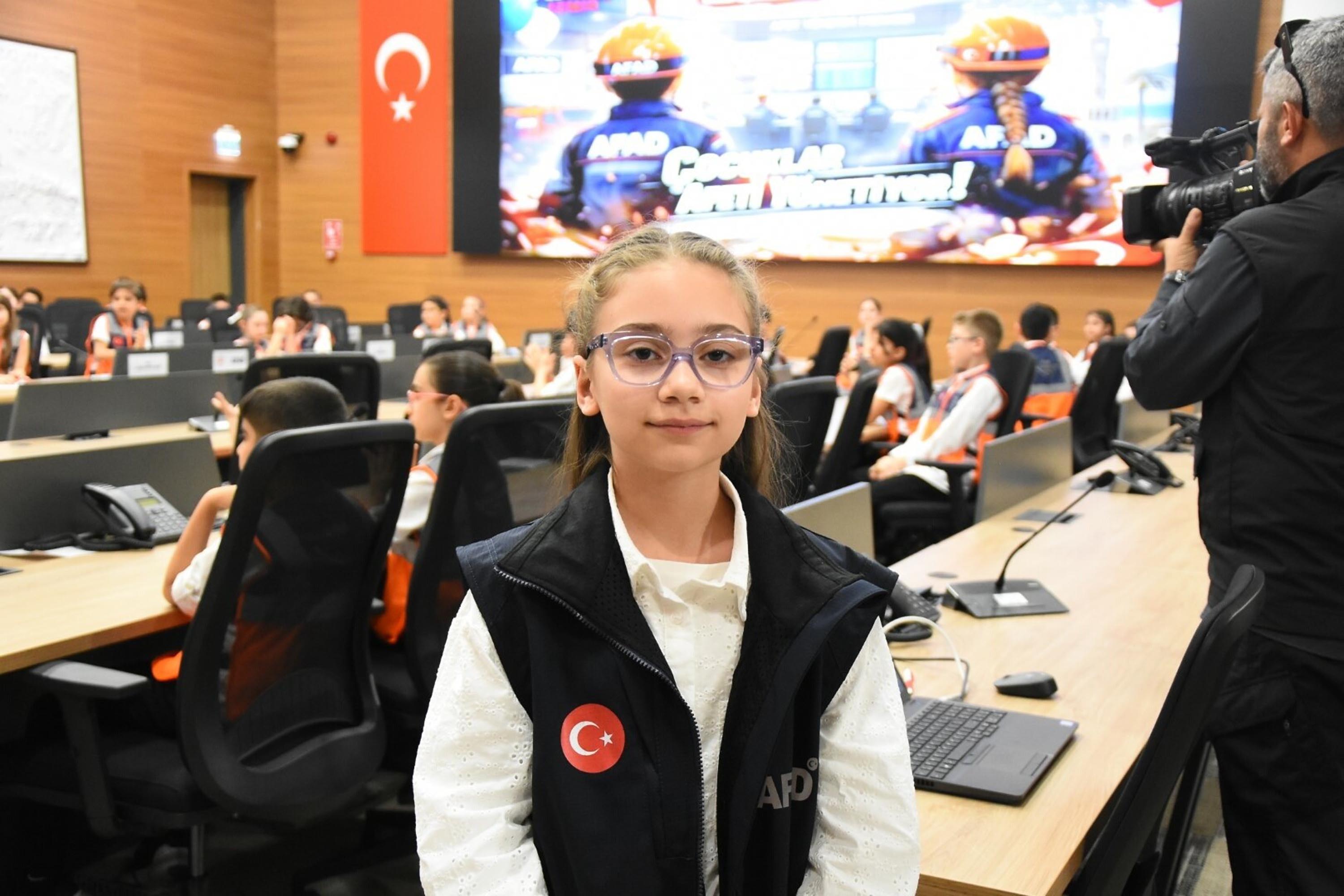 çocuklar afet yönetiyor