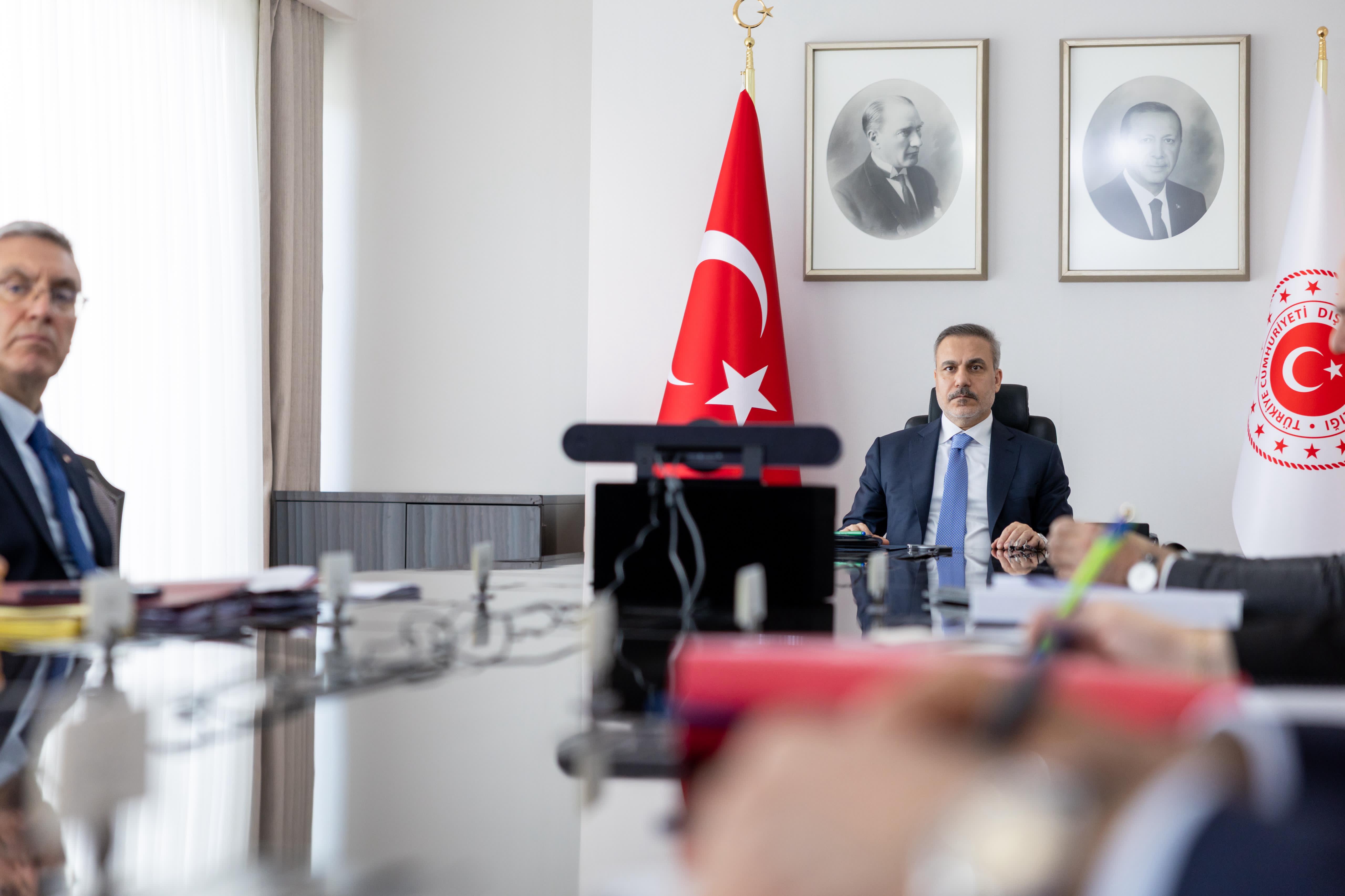 Dışişleri Bakanı Hakan Fidan Hürmüz Boğazı toplantısı