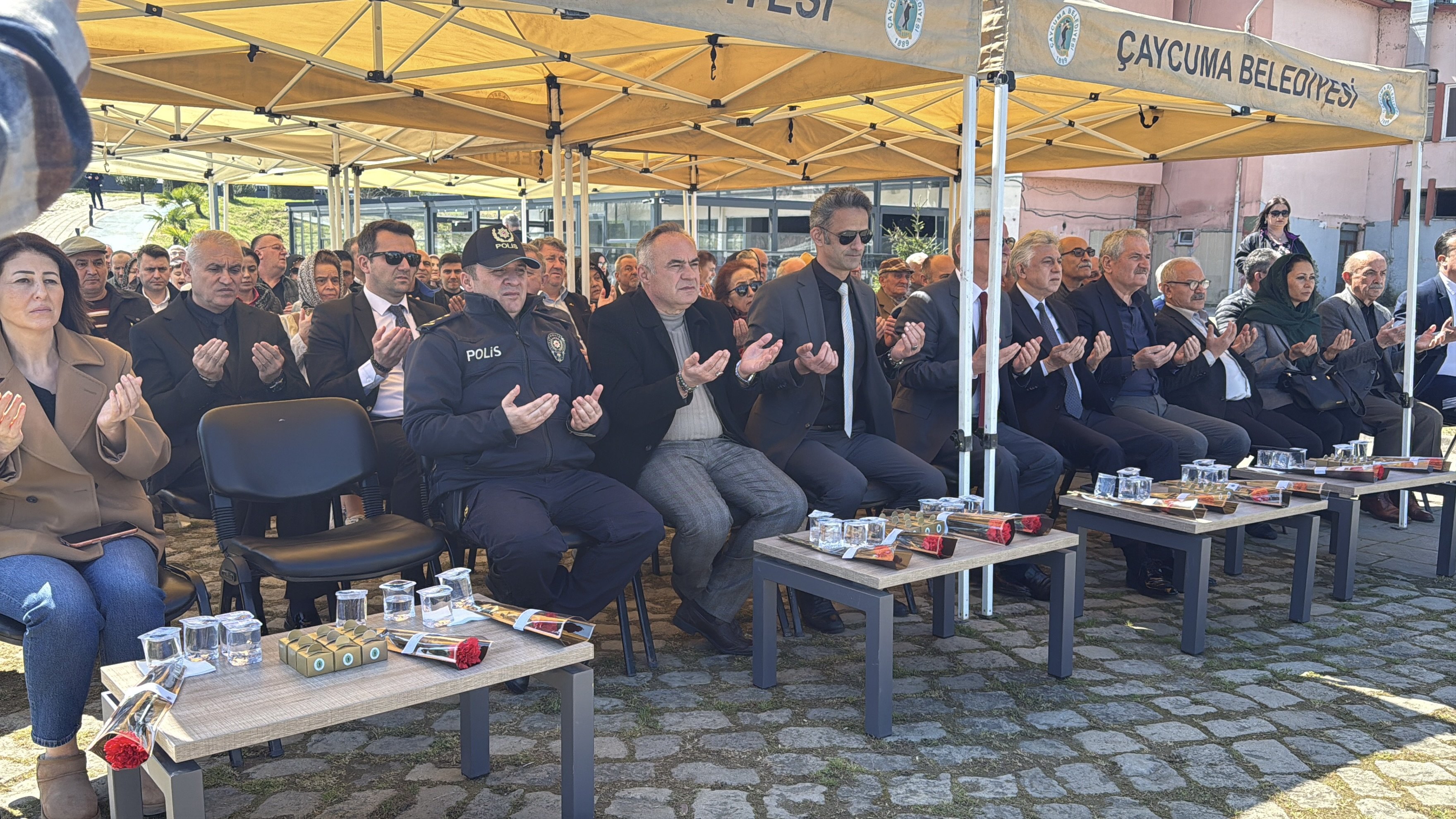 Çaycuma Anma Töreni Protokolü