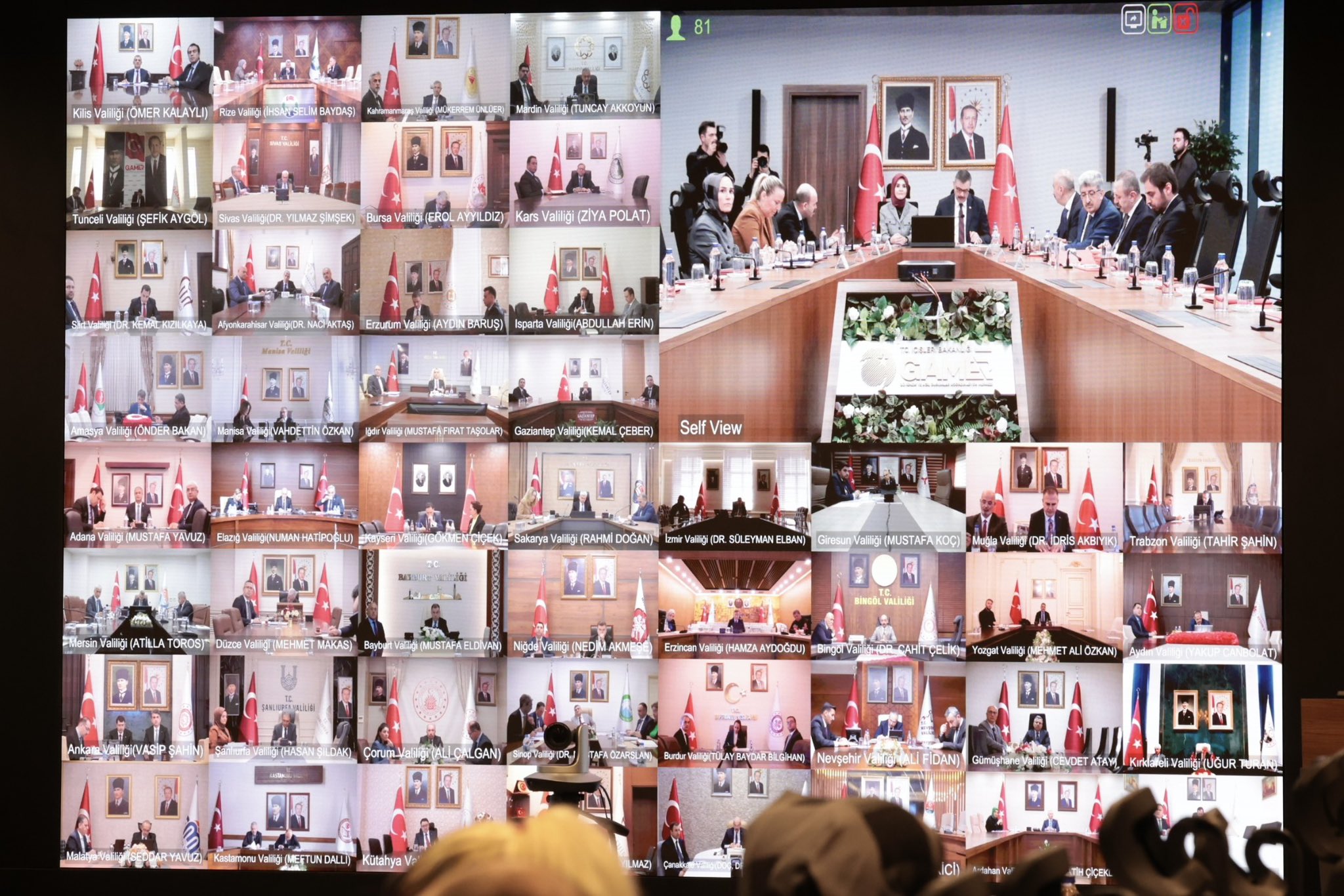 Bakanlar Göktaş ve Çiftçi toplantıda