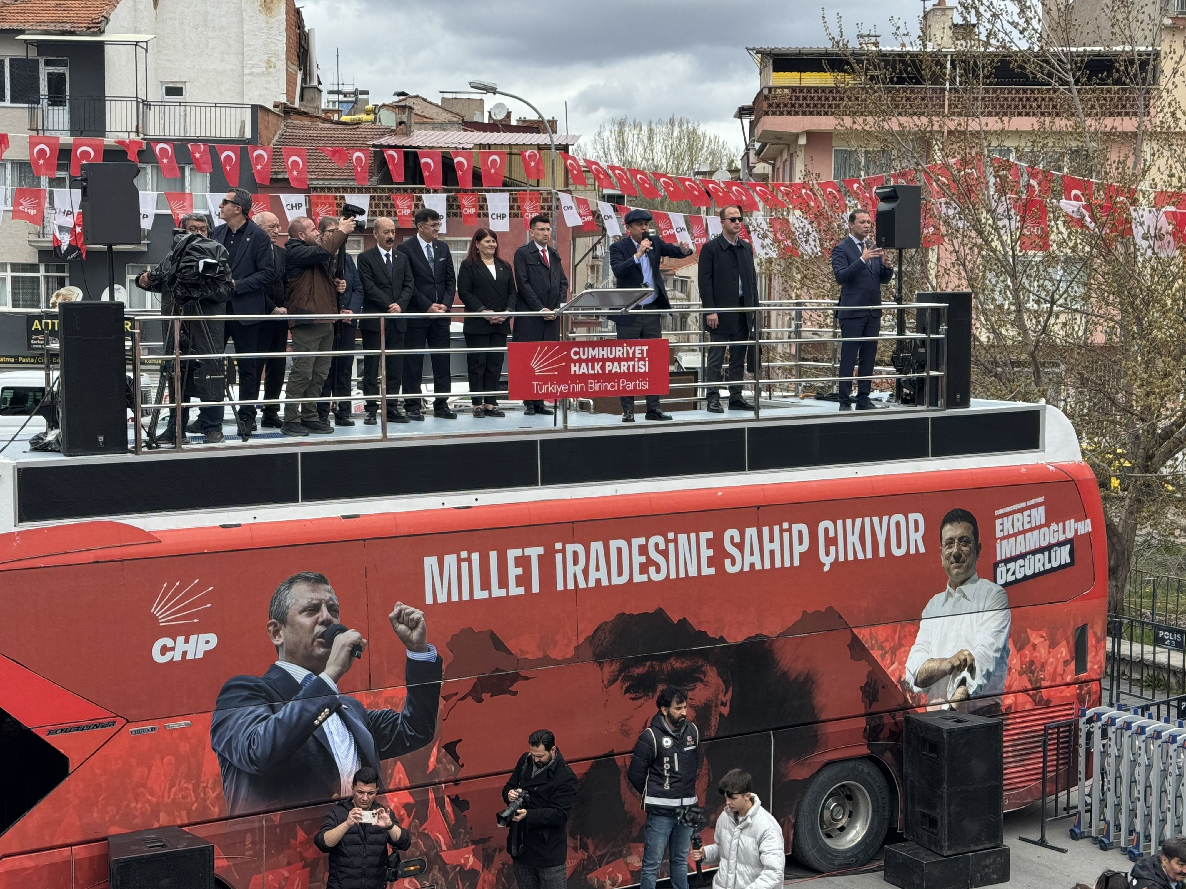 CHP Kütahya Mitingi Kalabalık