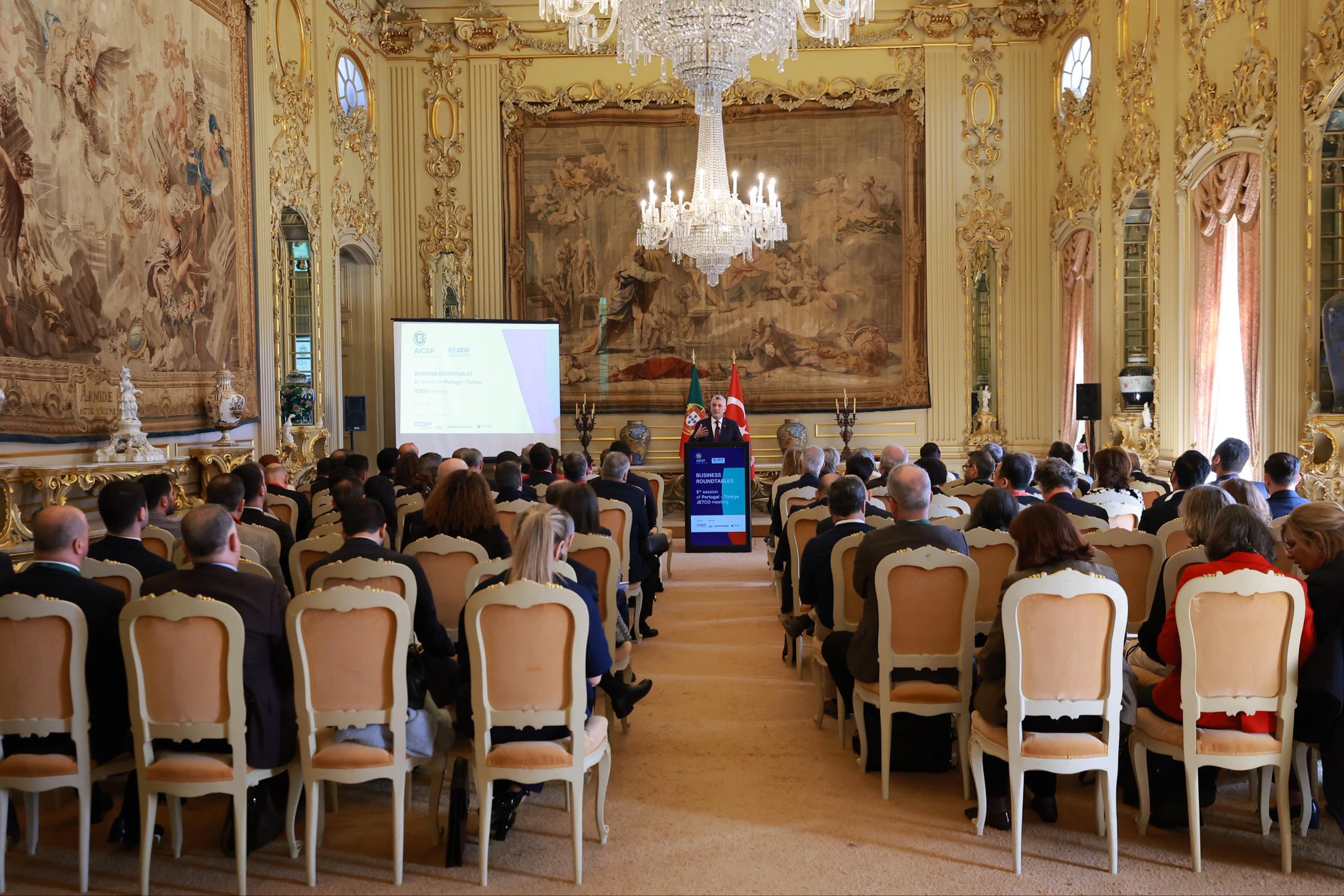 Ticaret Bakanı Ömer Bolat Portekiz Lizbon JETCO Toplantısı