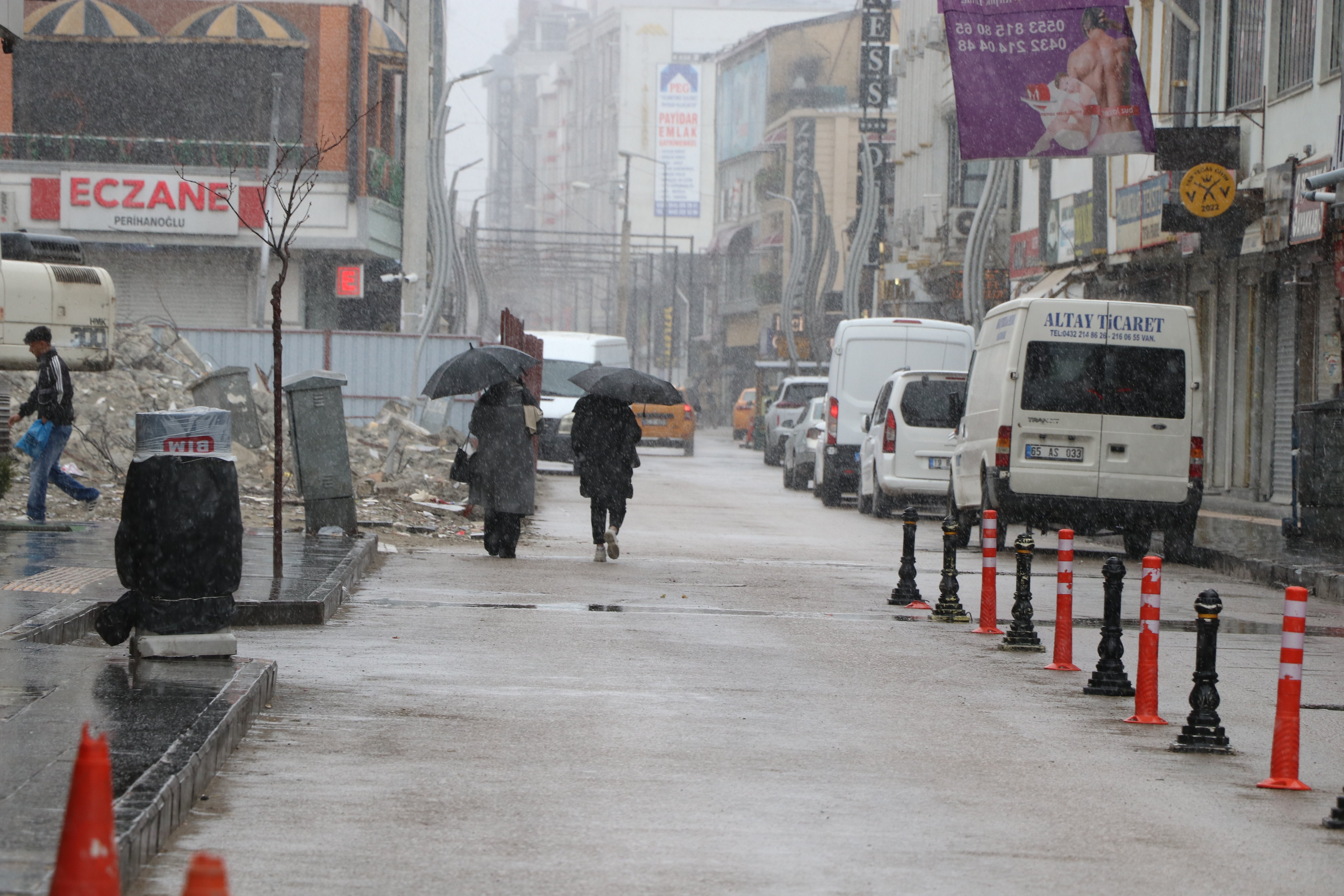 Van kar yağışı nisan