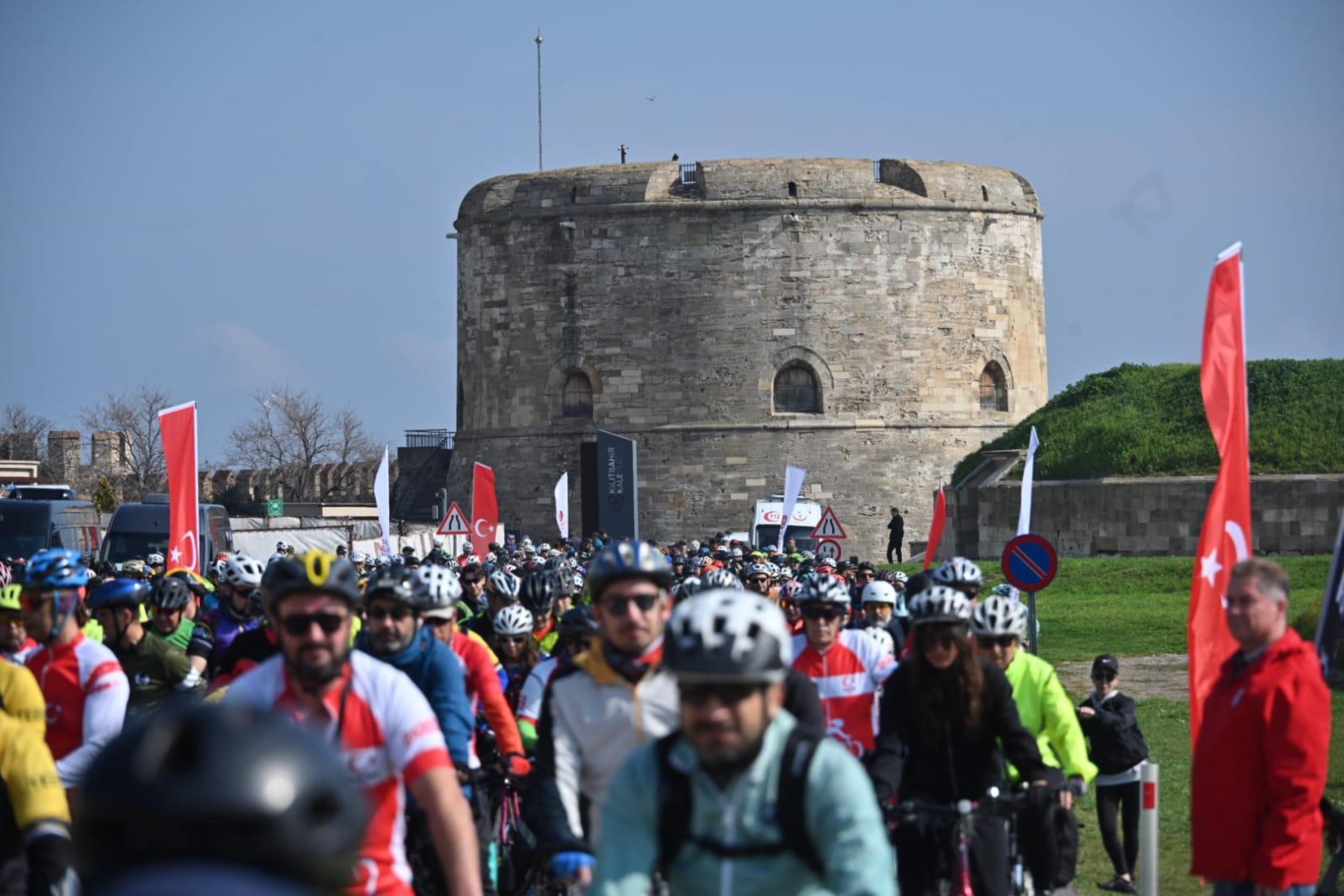 Çanakkale Bisiklet Turu katılımcıları