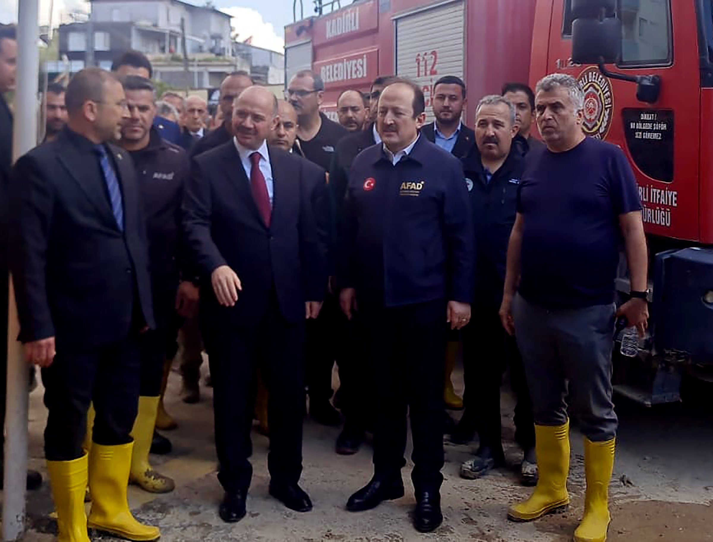 AFAD Başkanı Ali Hamza Pehlivan Osmaniye sel incelemesi