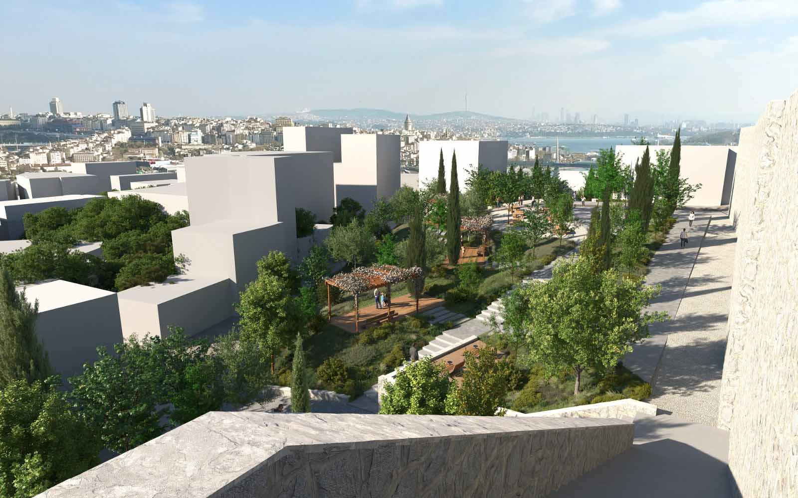 Fatih Belediye Başkanı M. Ergün Turan Yavuz Sultan Selim Seyir Terası Projesi