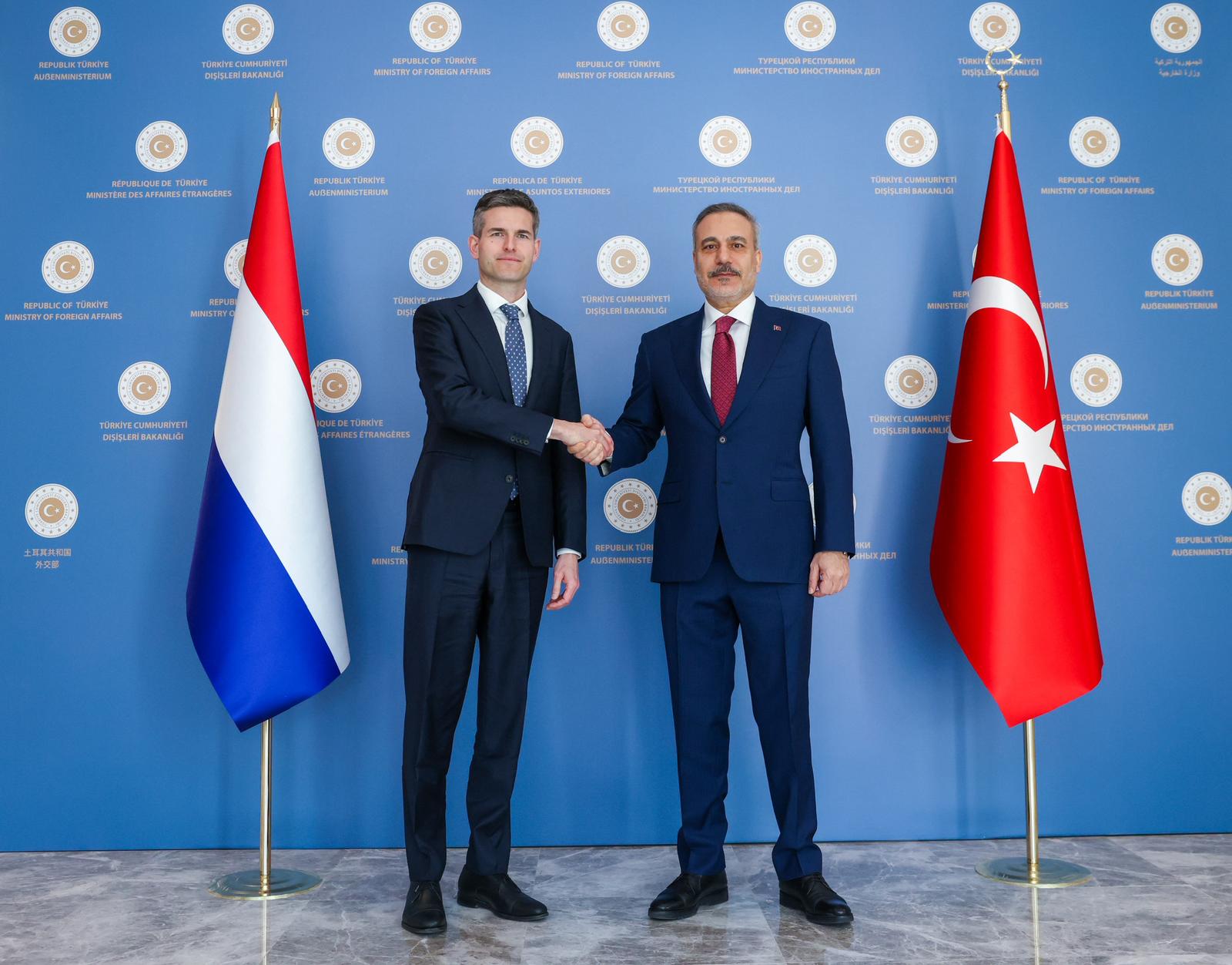 Hakan Fidan Tom Berendsen görüşmesi