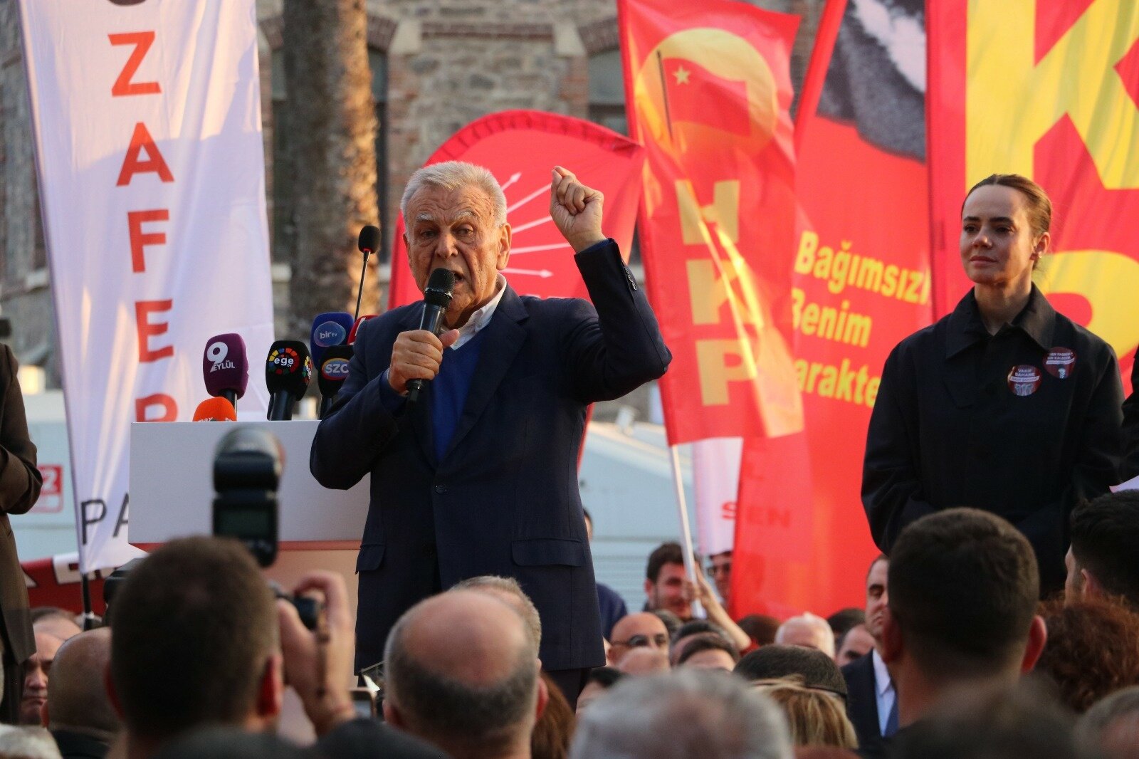 Cemil Tugay Meslek Fabrikası Mitingi